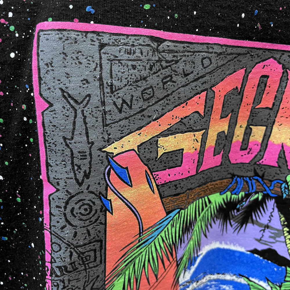 1980's Glow In The Dark Splatter - Island Treasure - Image 4