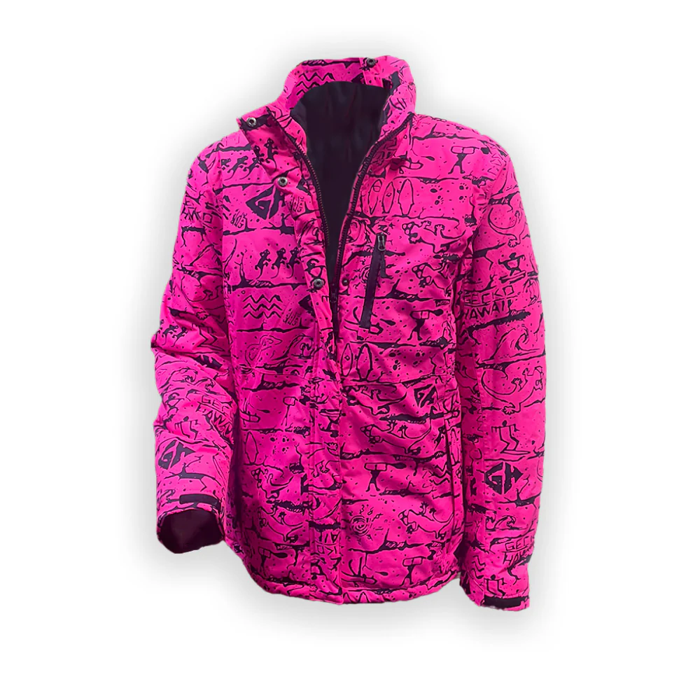 1980's Neon Pink Retro Jacket - Image 4