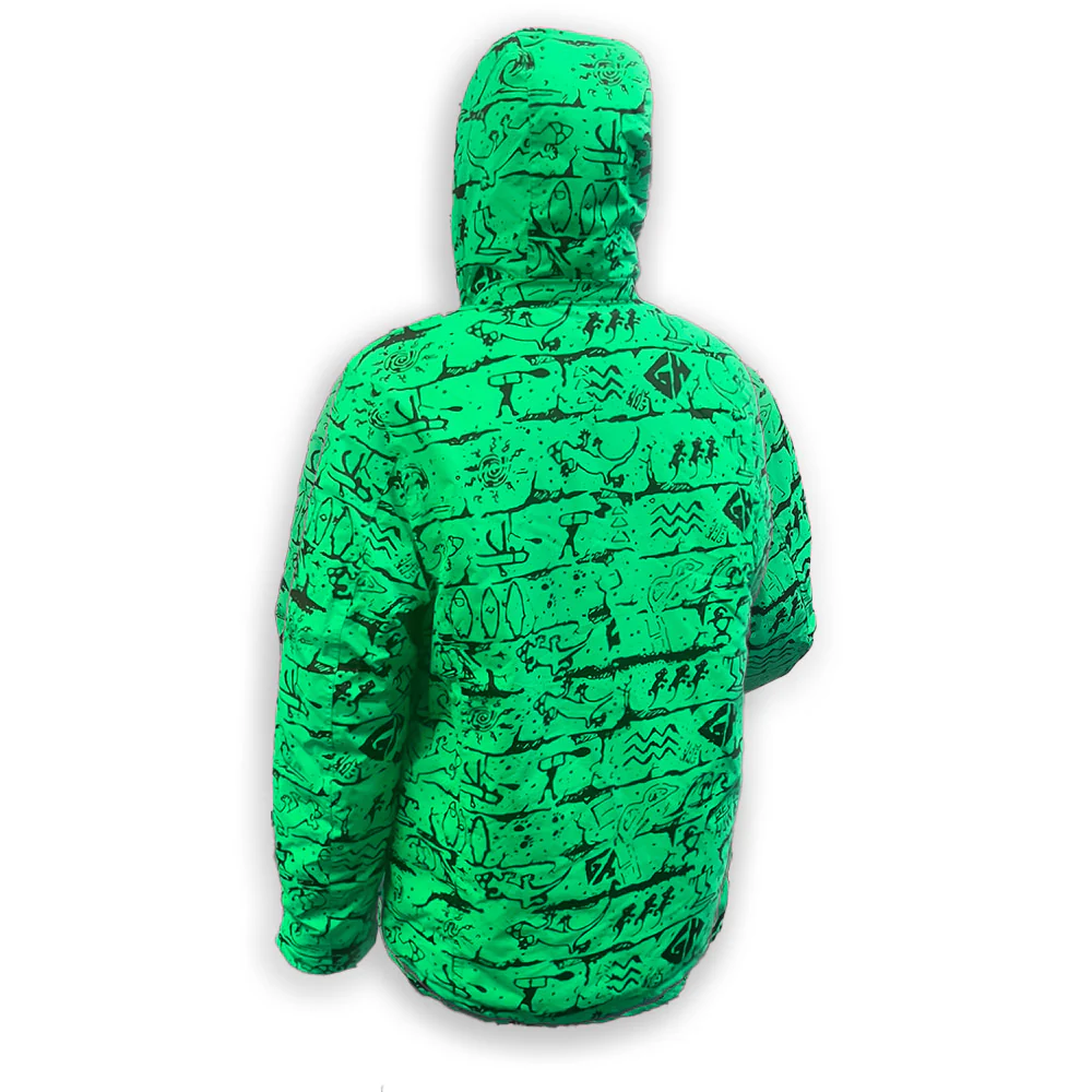 1980's Retro Jacket - Screamin' Neon Green - Image 10