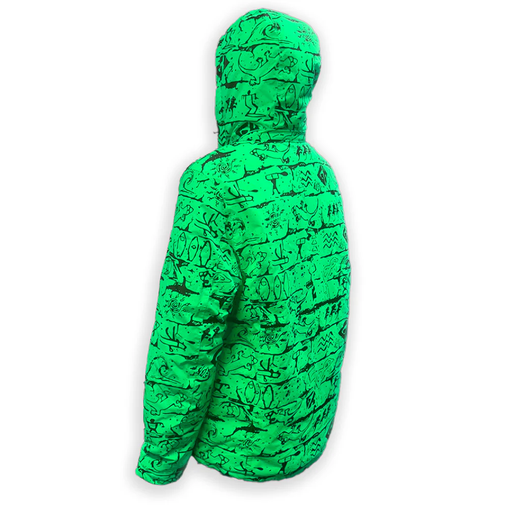 1980's Retro Jacket - Screamin' Neon Green - Image 11