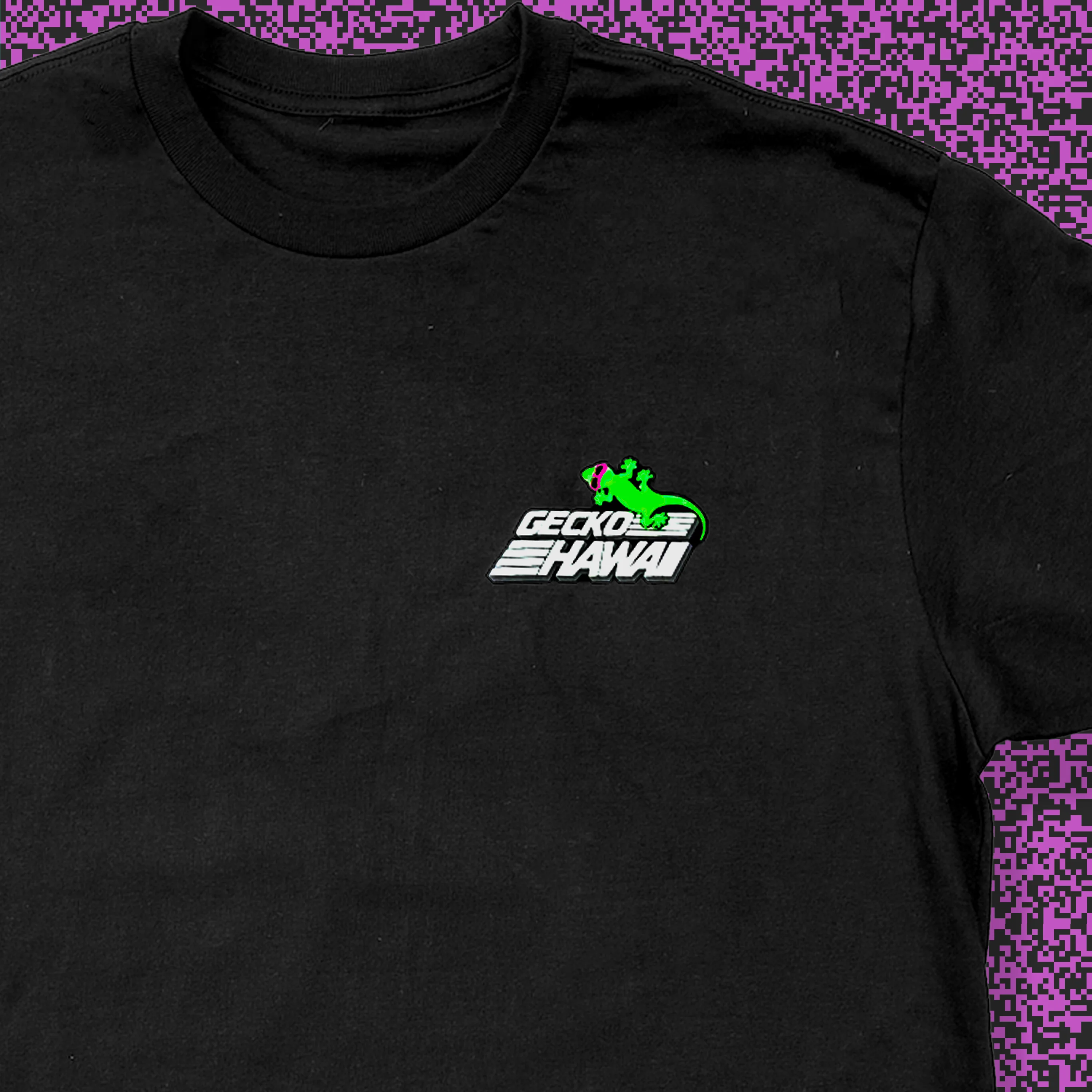 1980's Konami Code Black Cotton Tee - Image 2