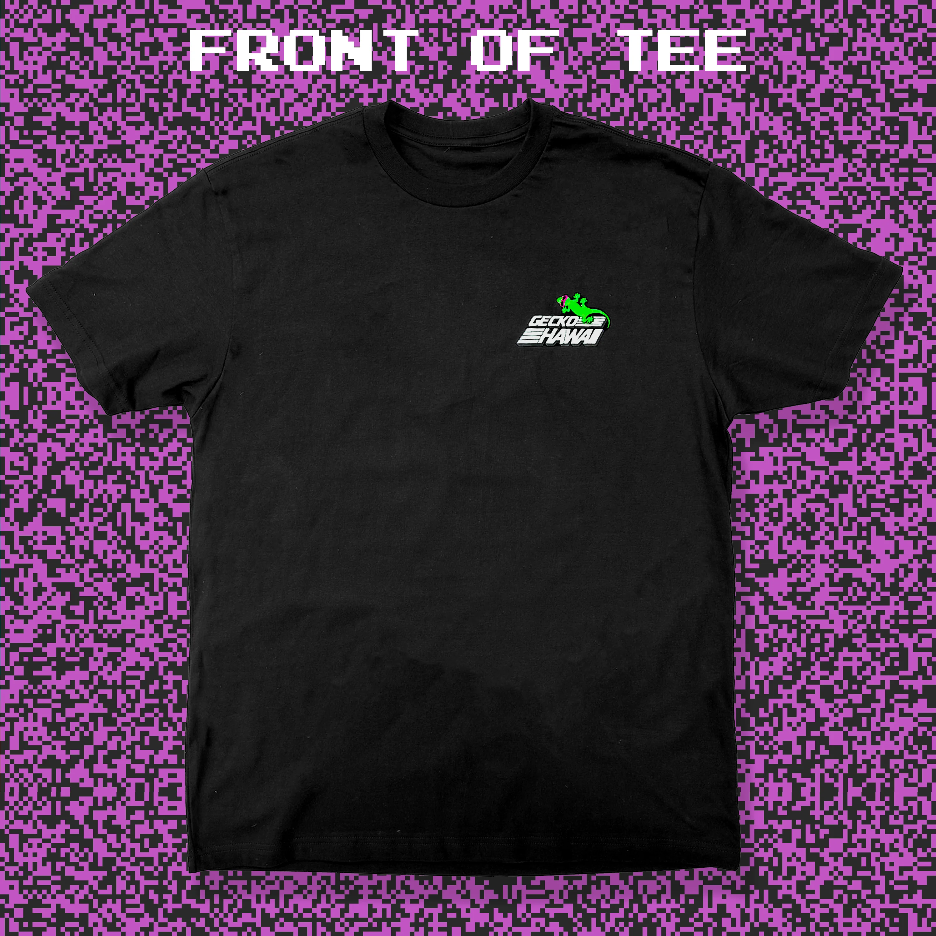 1980's Konami Code Black Cotton Tee - Image 5
