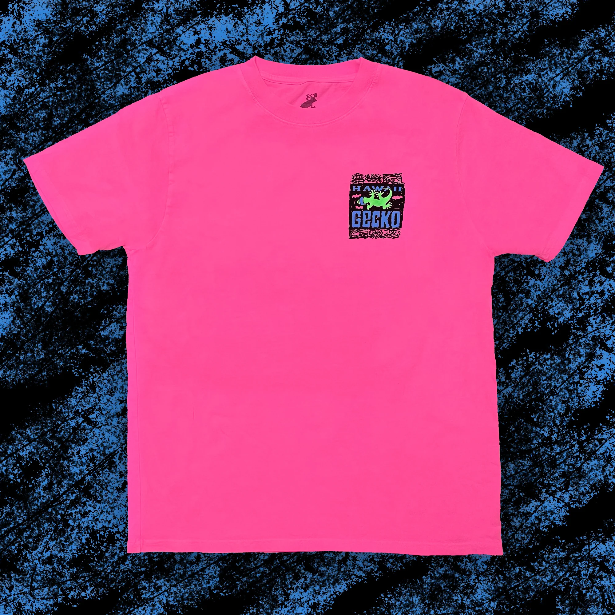 1988 Gecko Bootleg - Hot Pink Neon Tee - Image 2