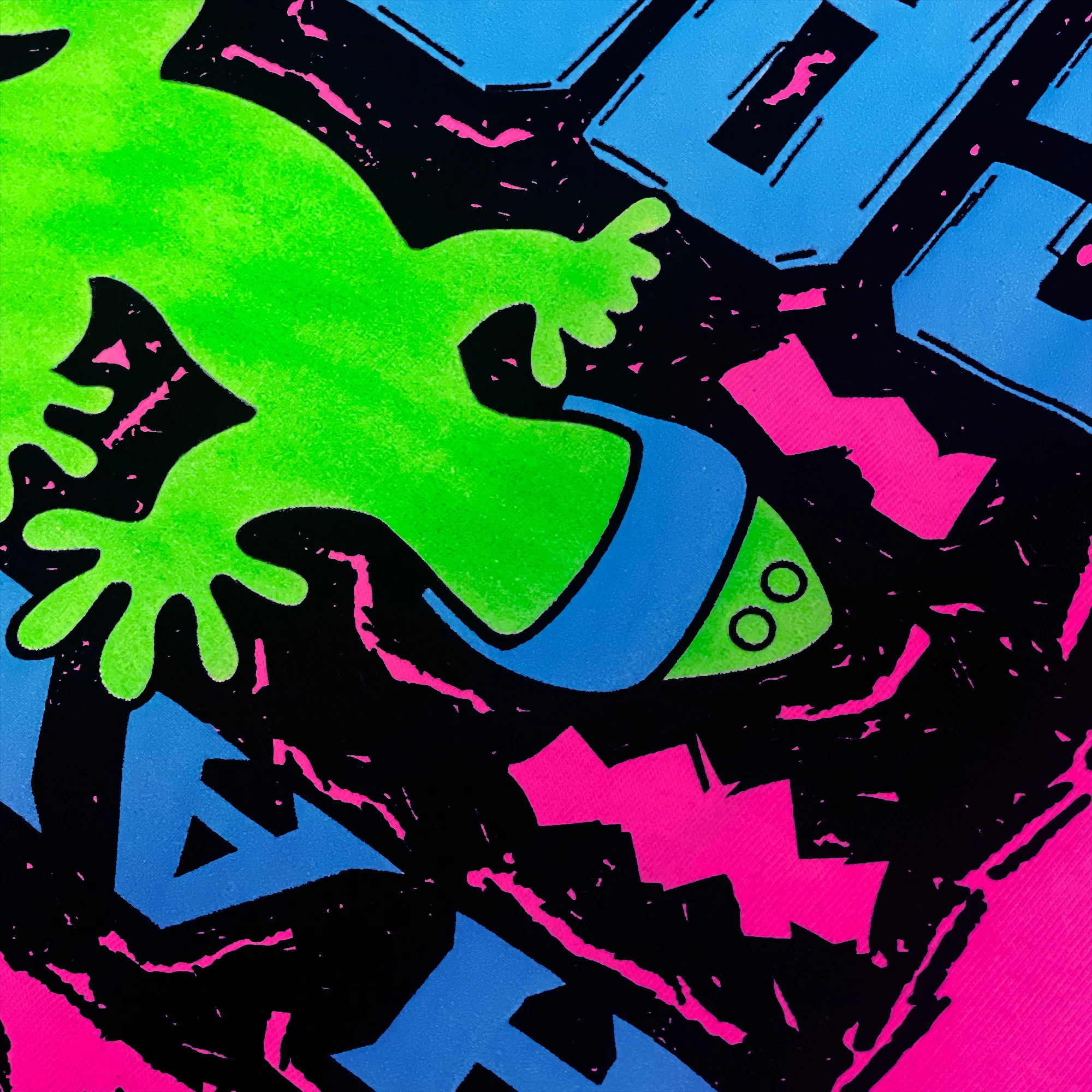1988 Gecko Bootleg - Hot Pink Neon Tee - Image 7