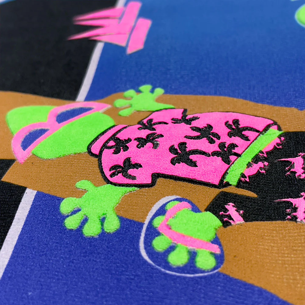 1988 Gecko In Paradise - Neon Green Limited Edition Tee - Image 8