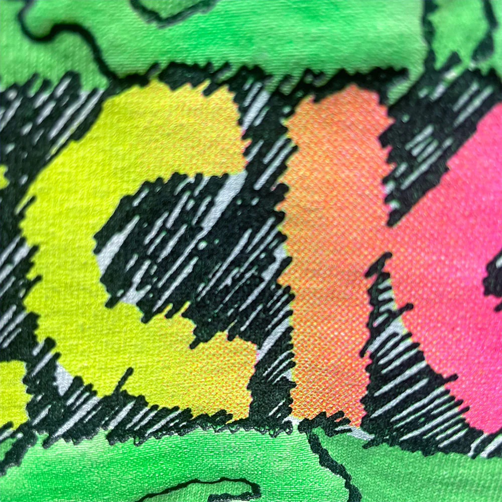 1988 Tropic Tested Neon Green - Retro Single Stitch Tee - Image 5