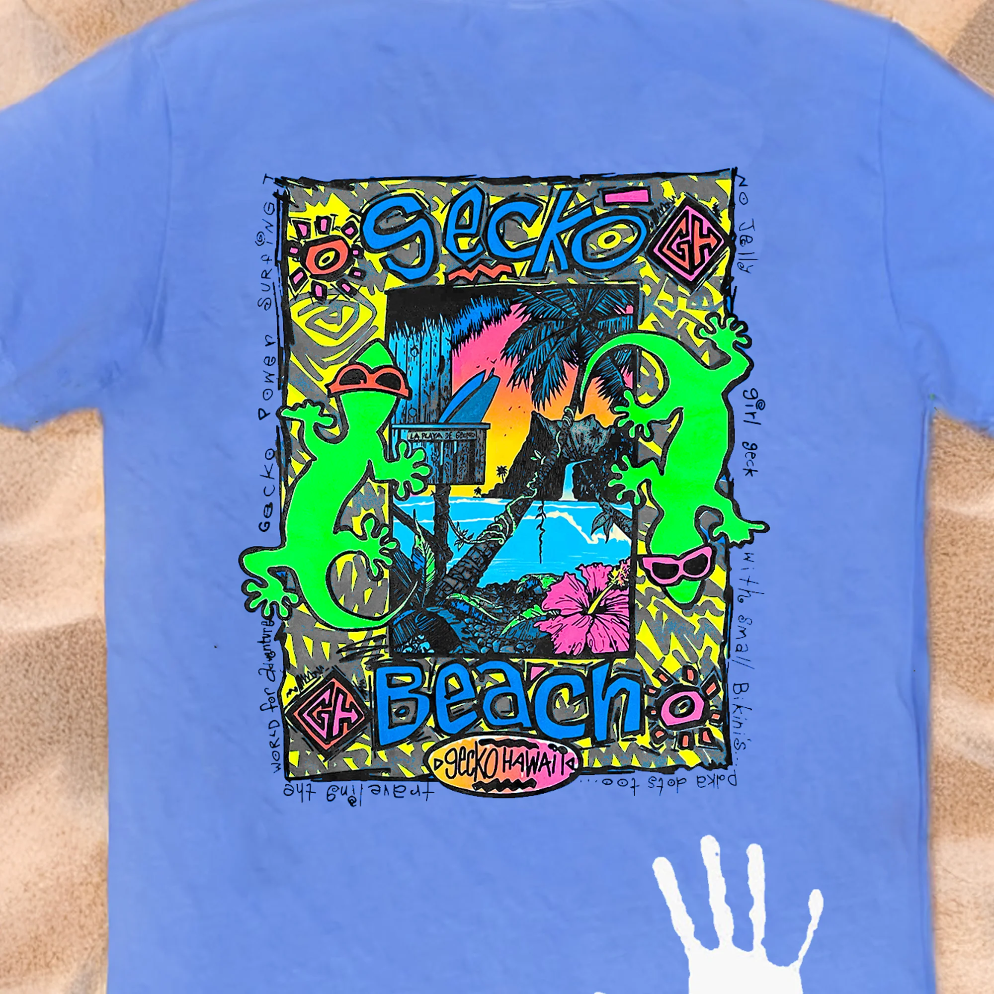 1989 Gecko Beach: HYPERflash Blue to White V12 - Image 4