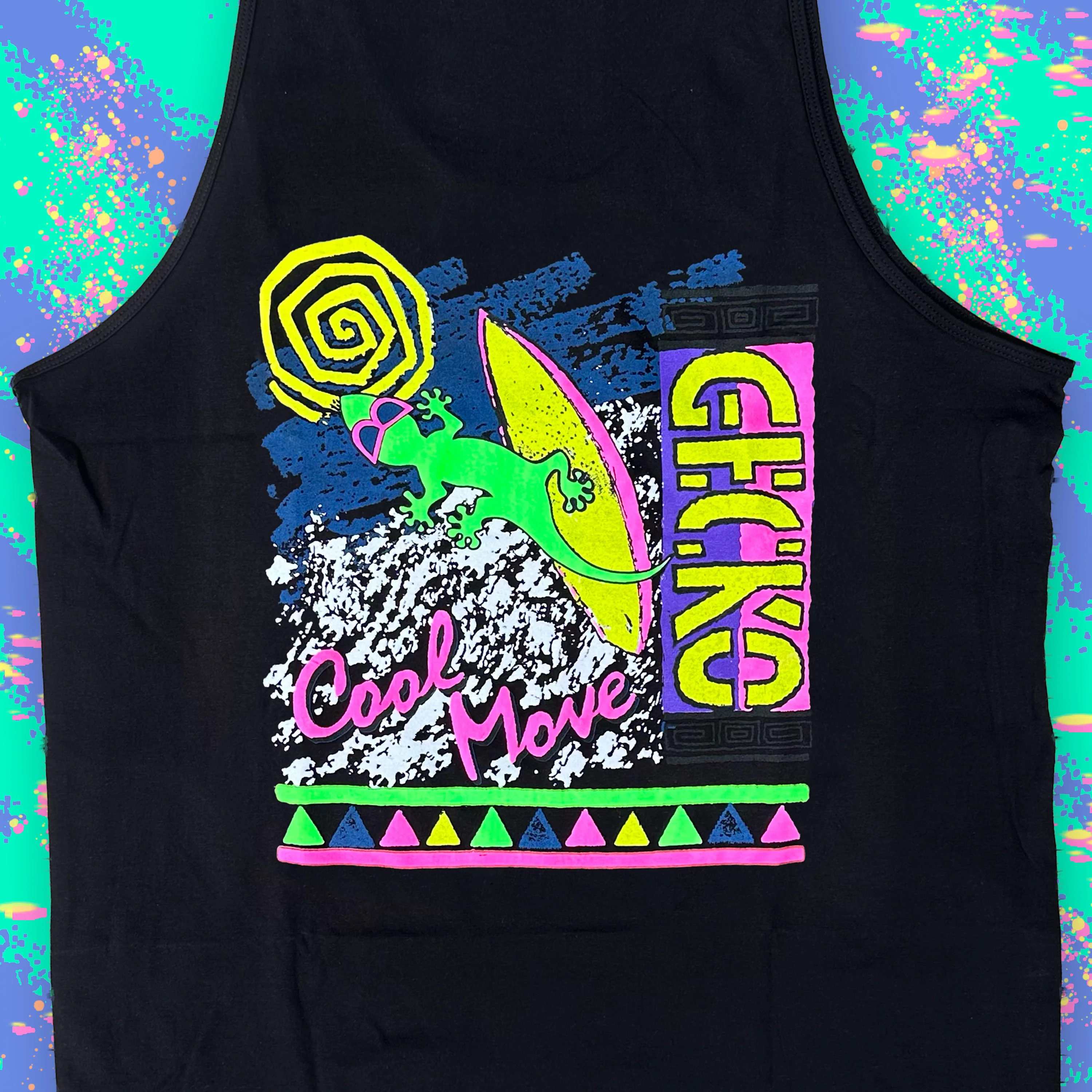 1989 Gecko Cool Move - Black Tank - Image 3