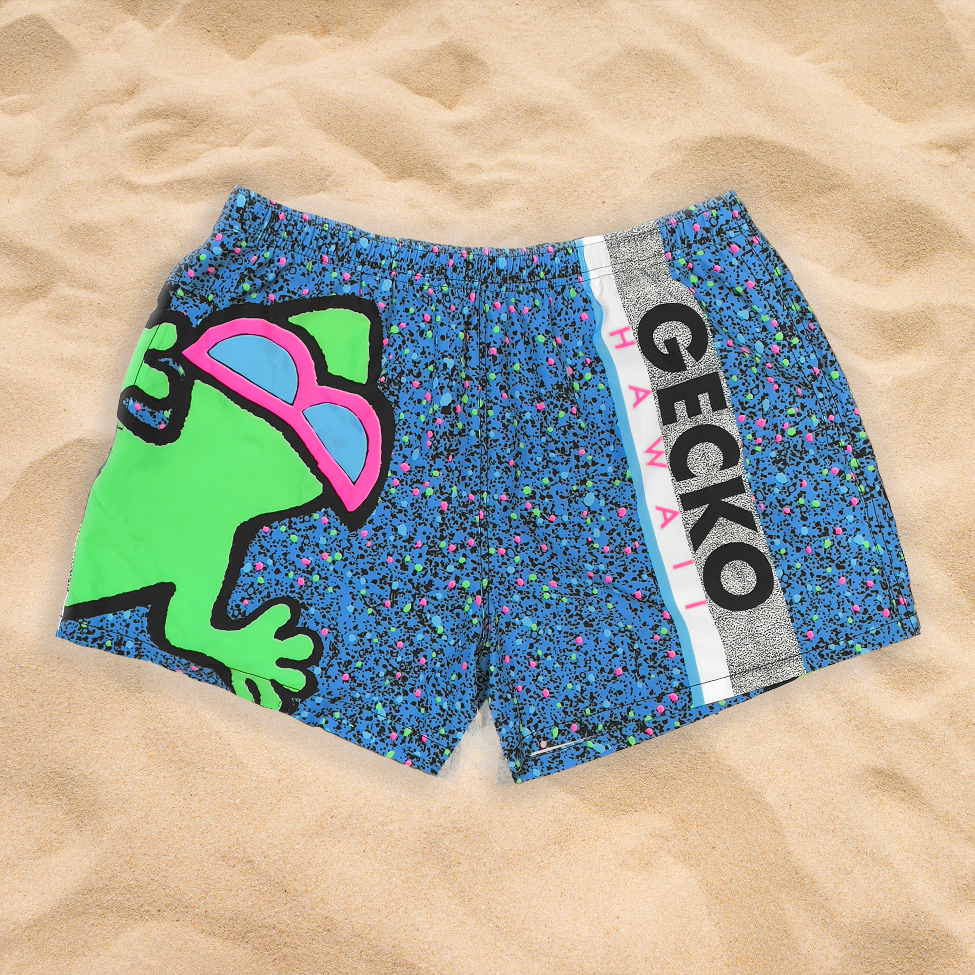 Iconic 1992 Gecko Wrap Blue Splatter Multiverse Volley