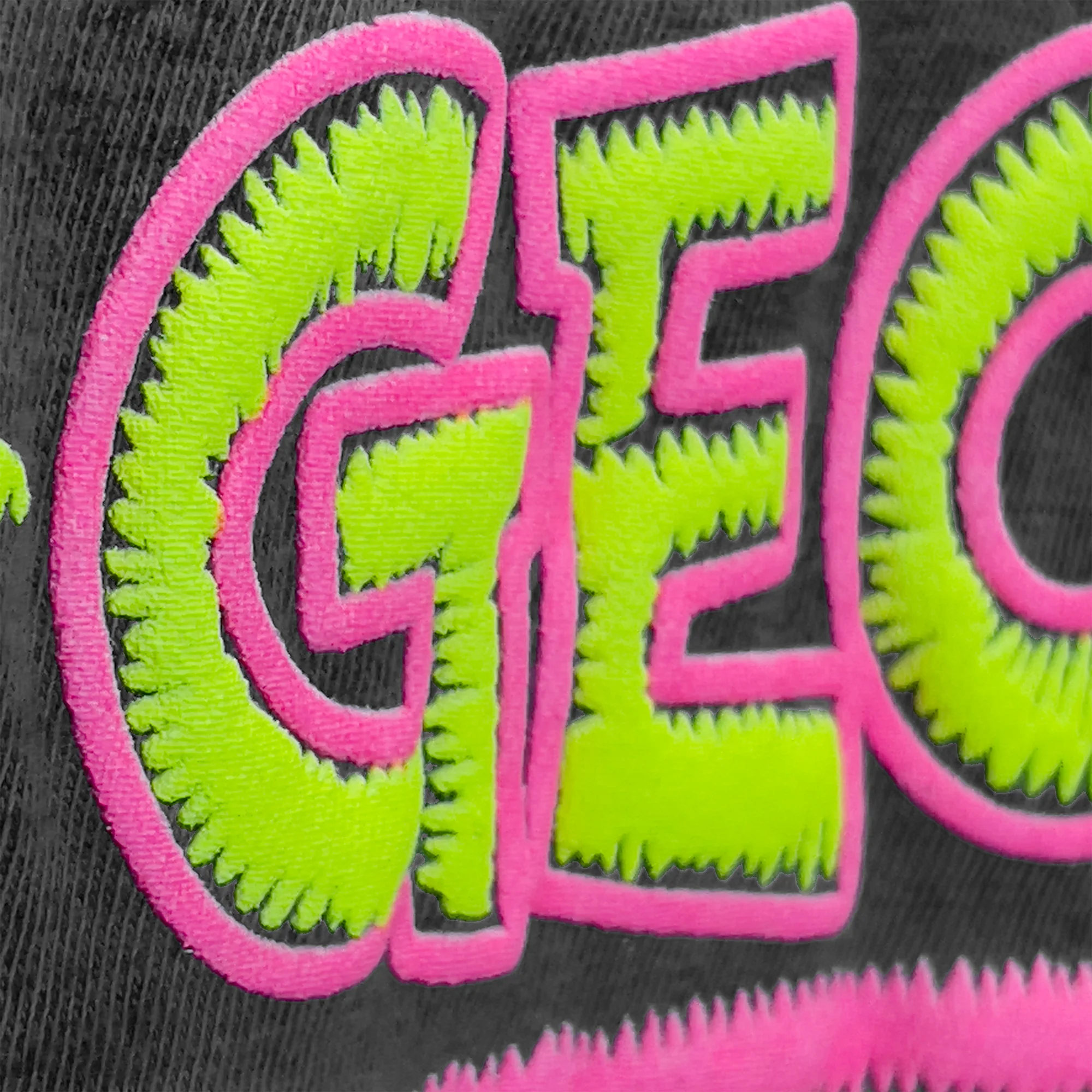 1989 Gecko Stitchwave - Black Volcanic Acid Wash - Image 4