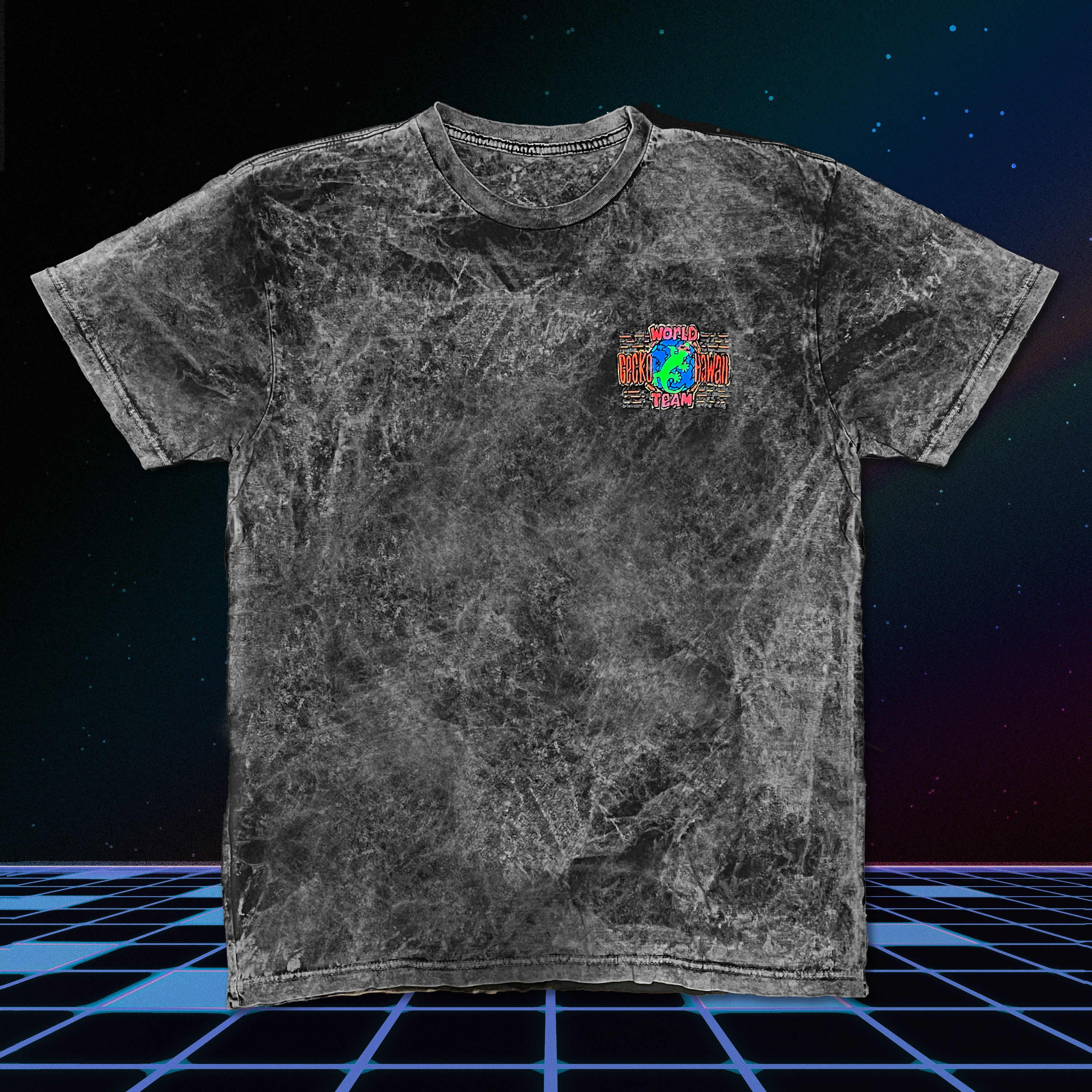 1989 Gecko World - Black Volcanic Acid Wash - Image 5