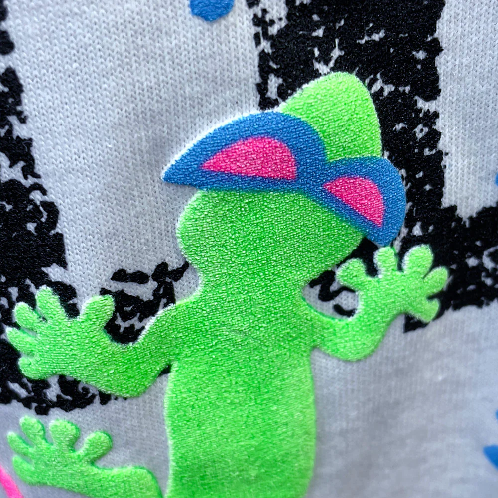 1989 Party Gecko White Long Sleeve - Image 6