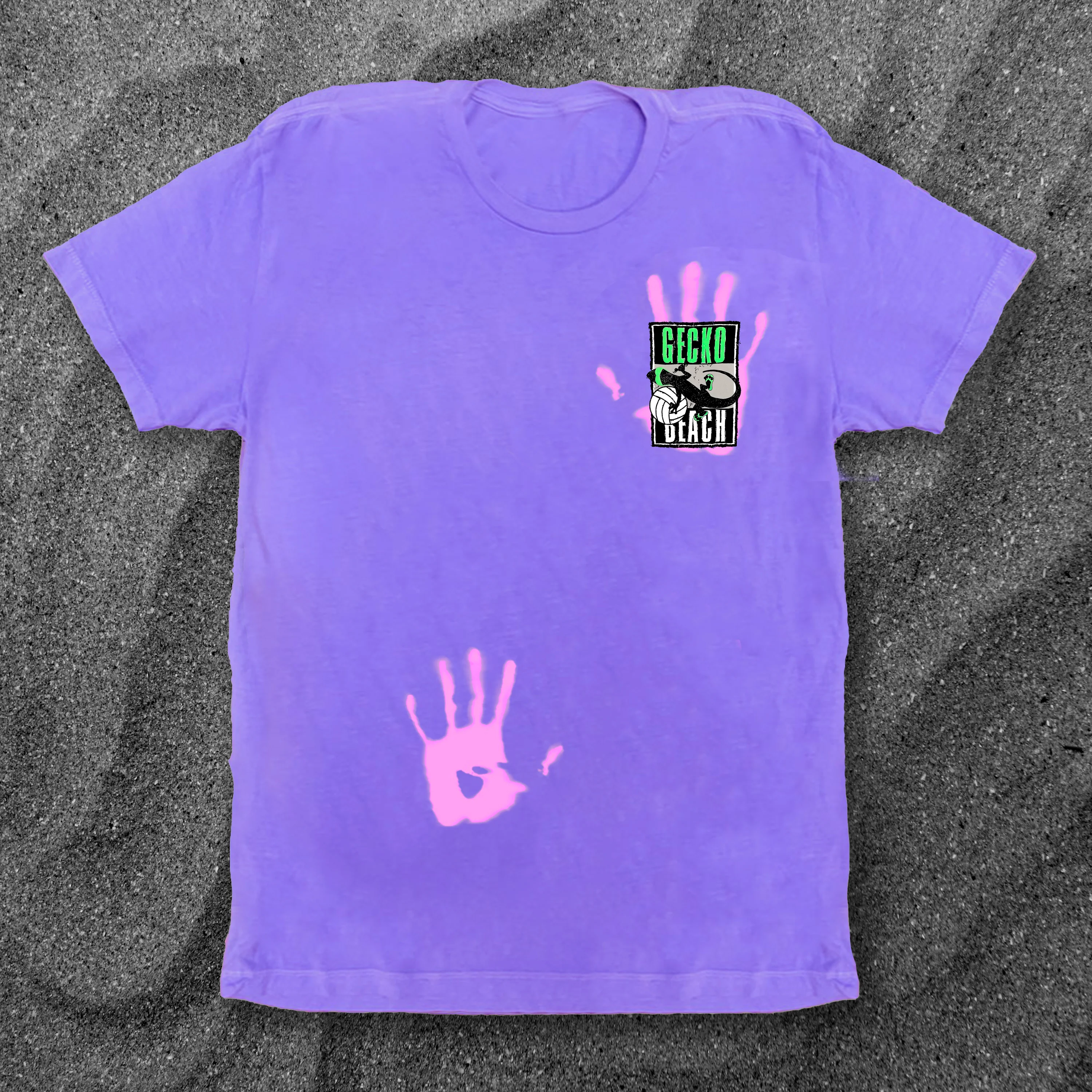 1989 Renegade Beach - Bootleg Hyper Flash Color Changing Tee - Image 2