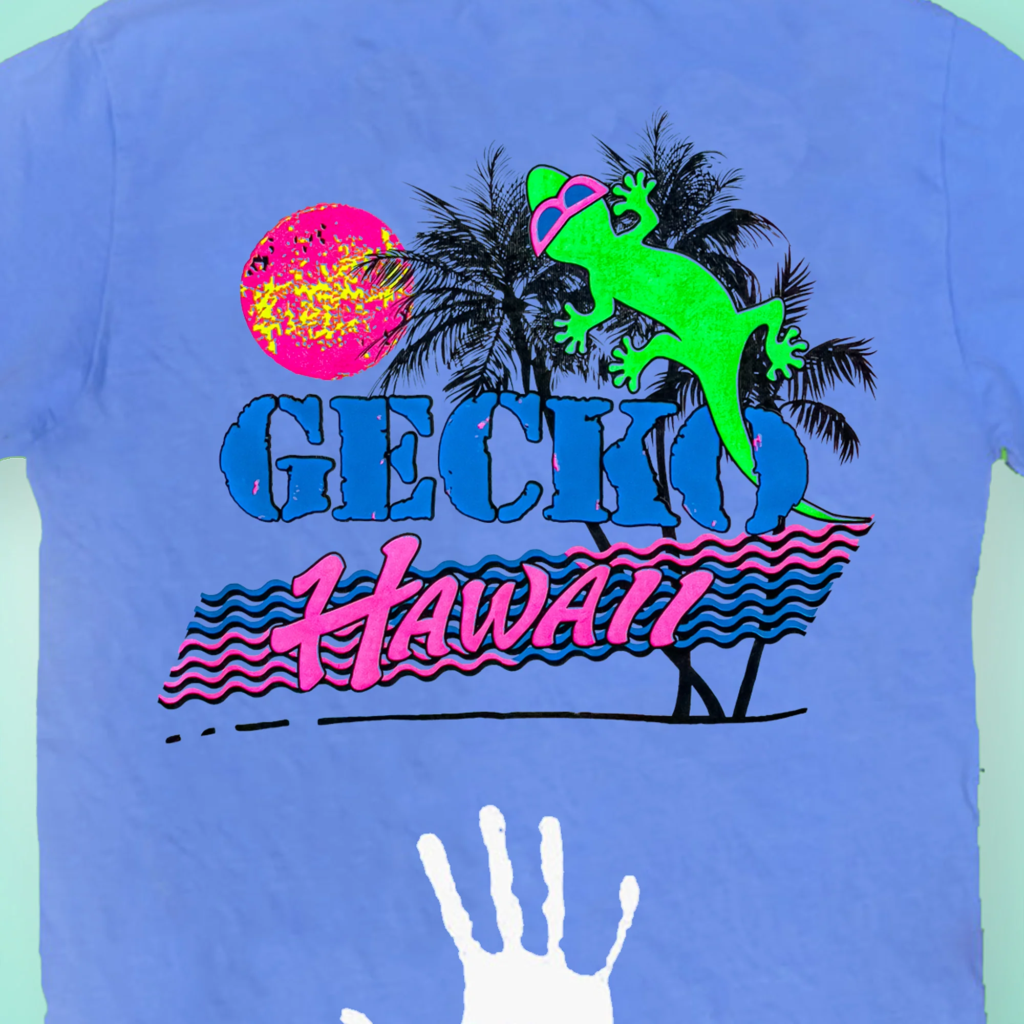 '86 Souvenir Palm: HYPERflash Blue to White V2 - Image 3