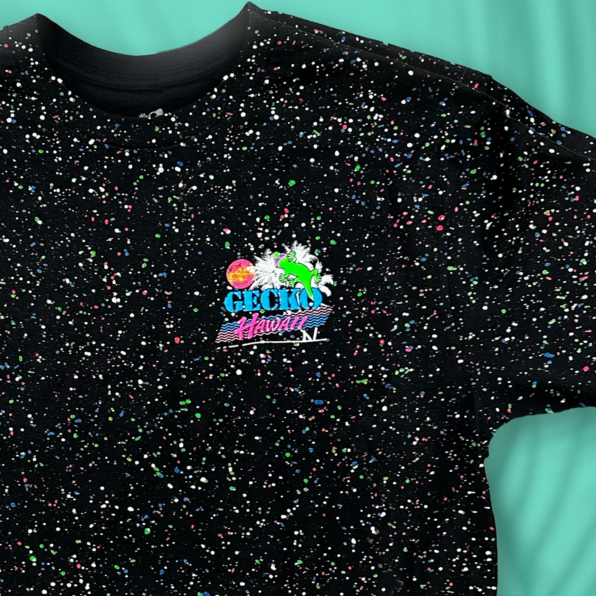 1986 Souvenir Palm - Glow In The Dark Retro Splatter Limited Edition - Image 7