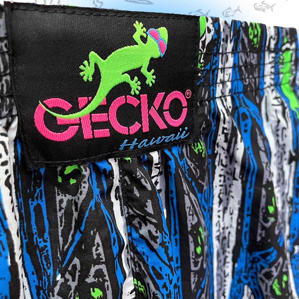 Blue Stripe Gecko Beach Pants - Image 6