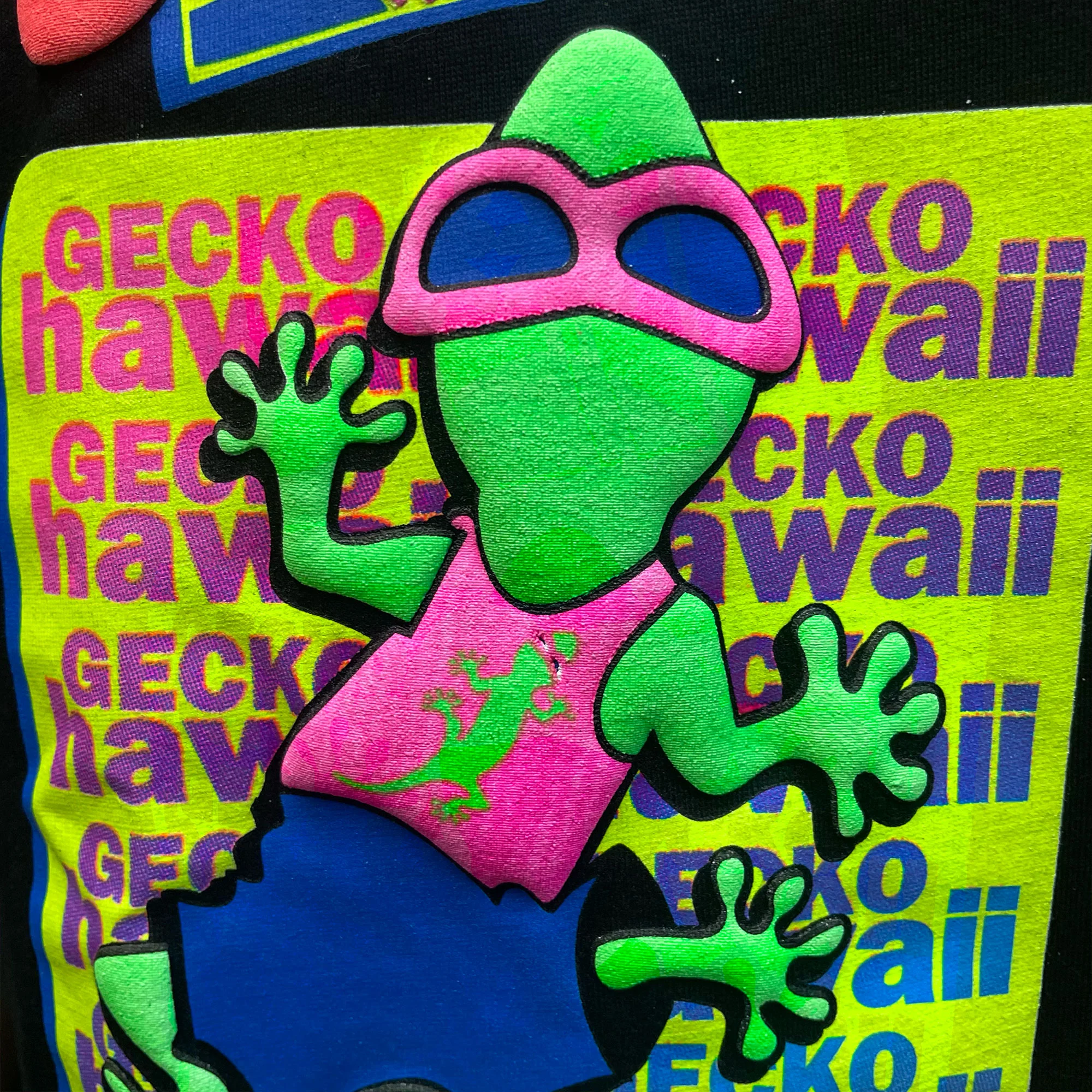 Bootleg Beach Postcard '89 - Black Tee - Image 6