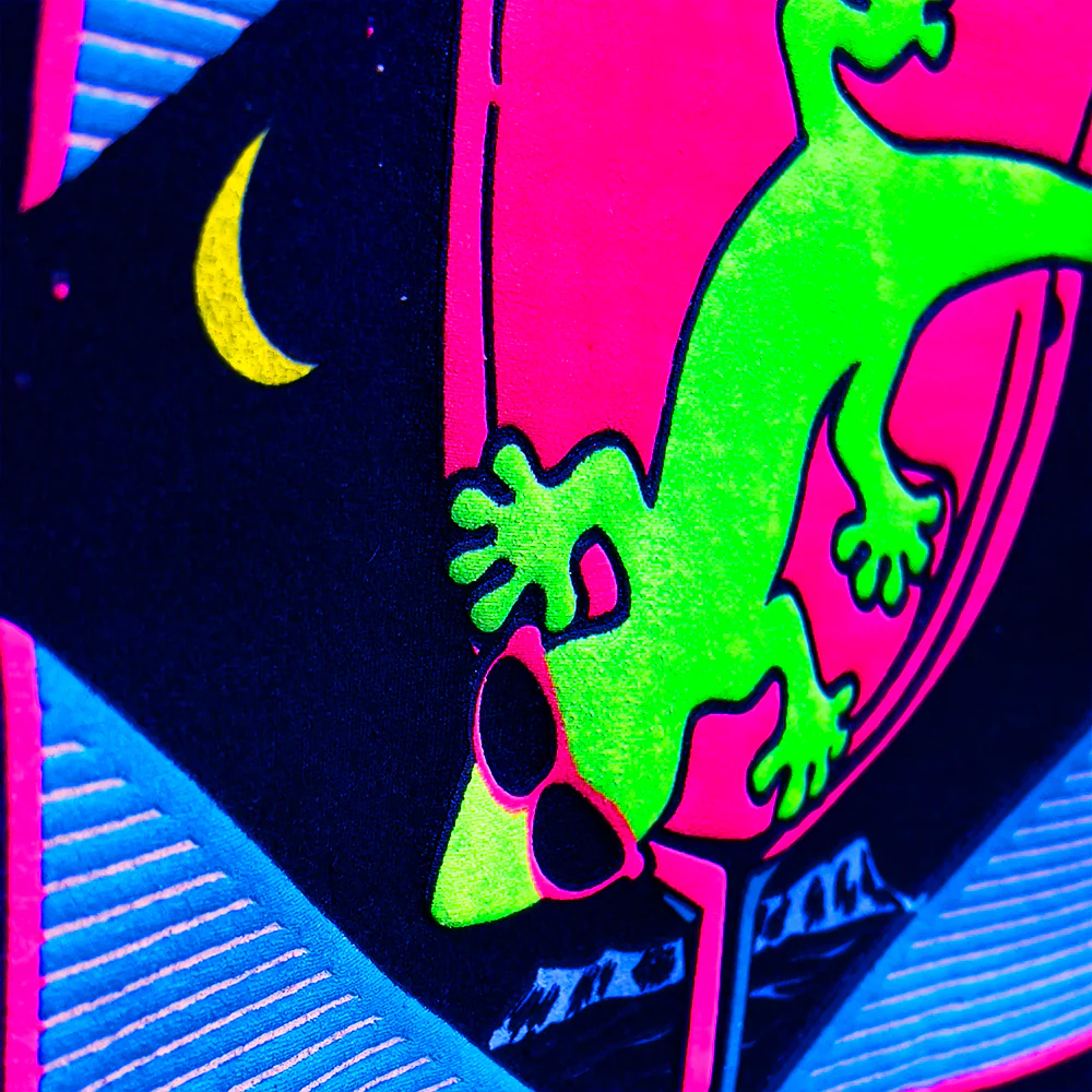 Gecko Cocktail Club Black Tee - Image 8