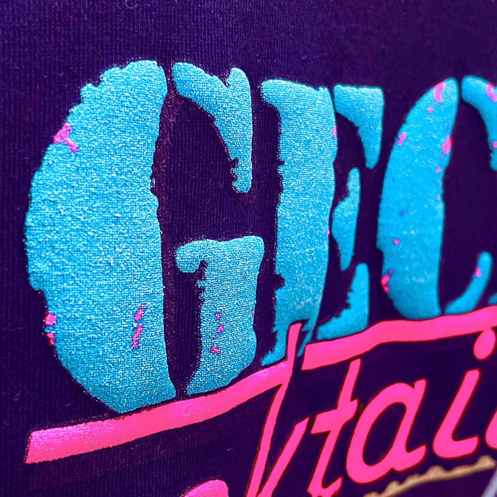 Gecko Cocktail Club Purple Long Sleeve Tee - Image 3