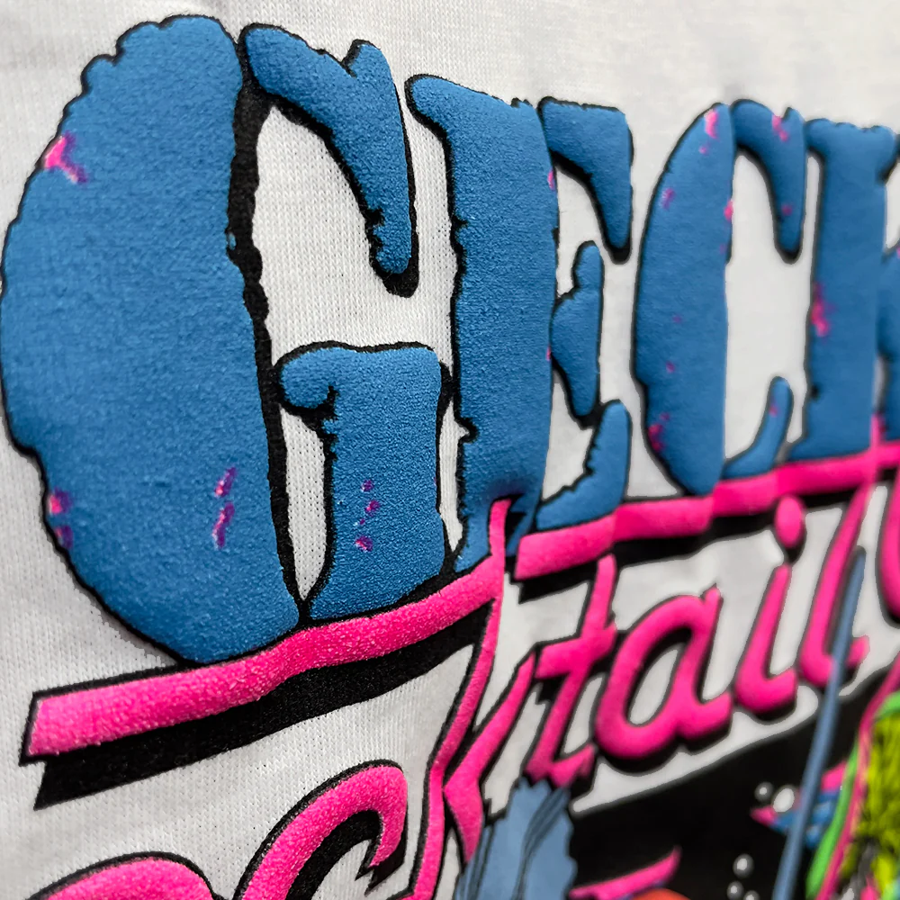 Gecko Cocktail Club White Tee - Image 4