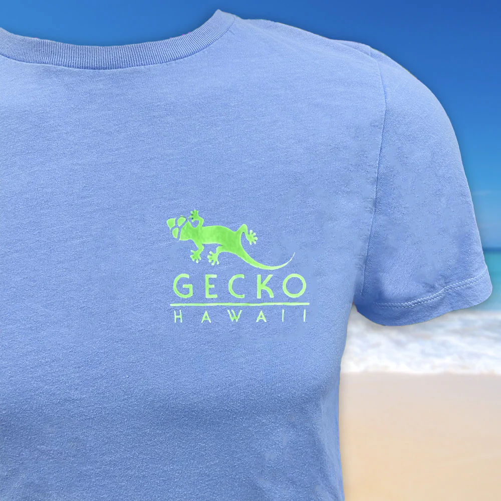 Gecko Fam Hyper Tee Blue-to-White - Image 5