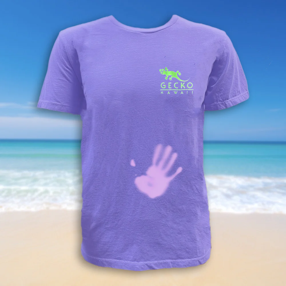 Gecko Fam Hyper Tee Purple-to-Pink - Image 2