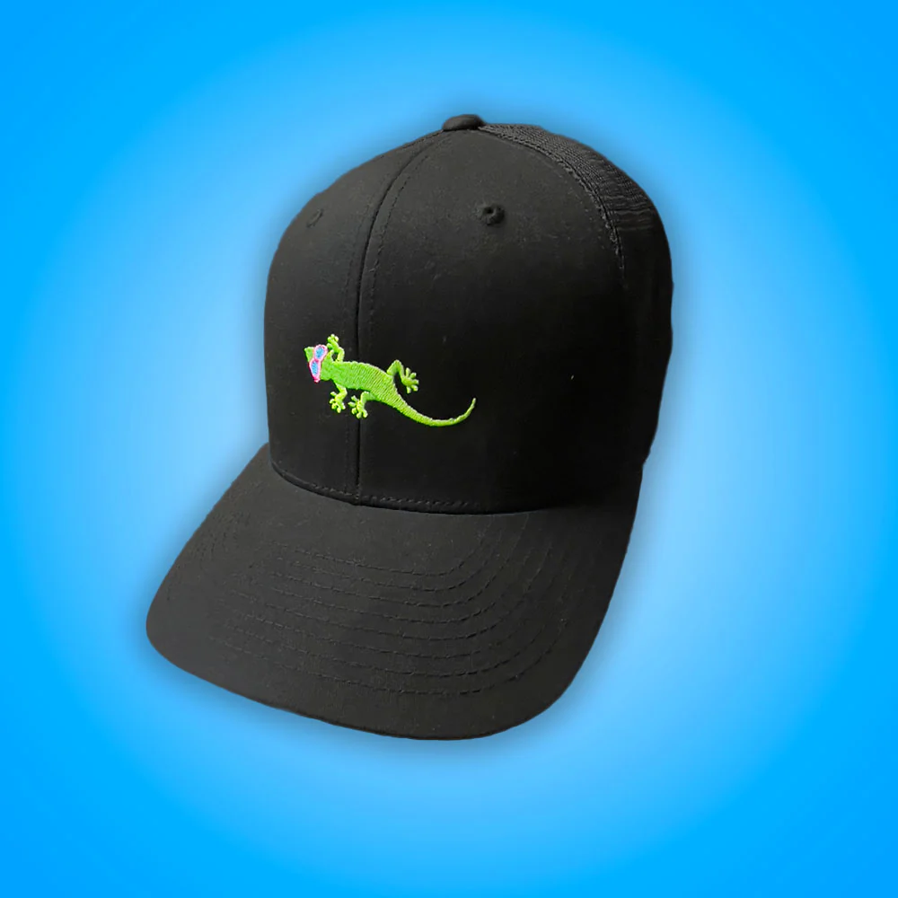Gecko Flexfit Snapback Trucker Hat - Image 6
