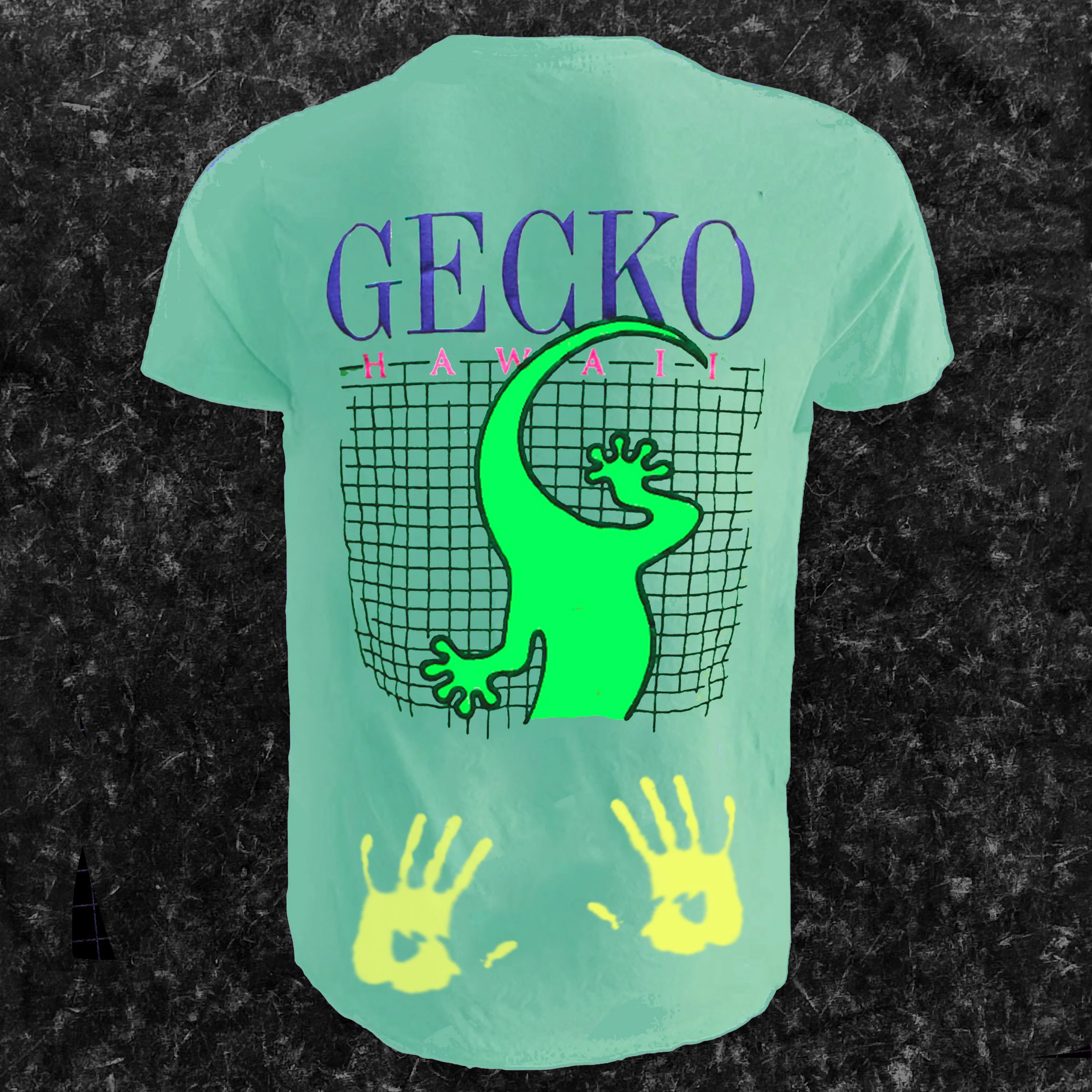 Gecko Grid Retro Color-Changing Hyper Tee - Image 2