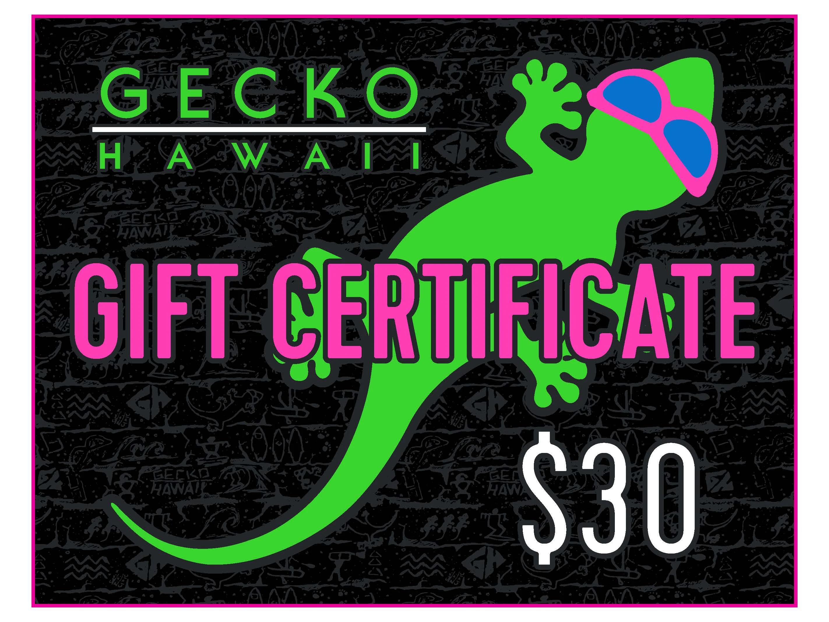 Gecko Hawaii Gift Cards - Image 2