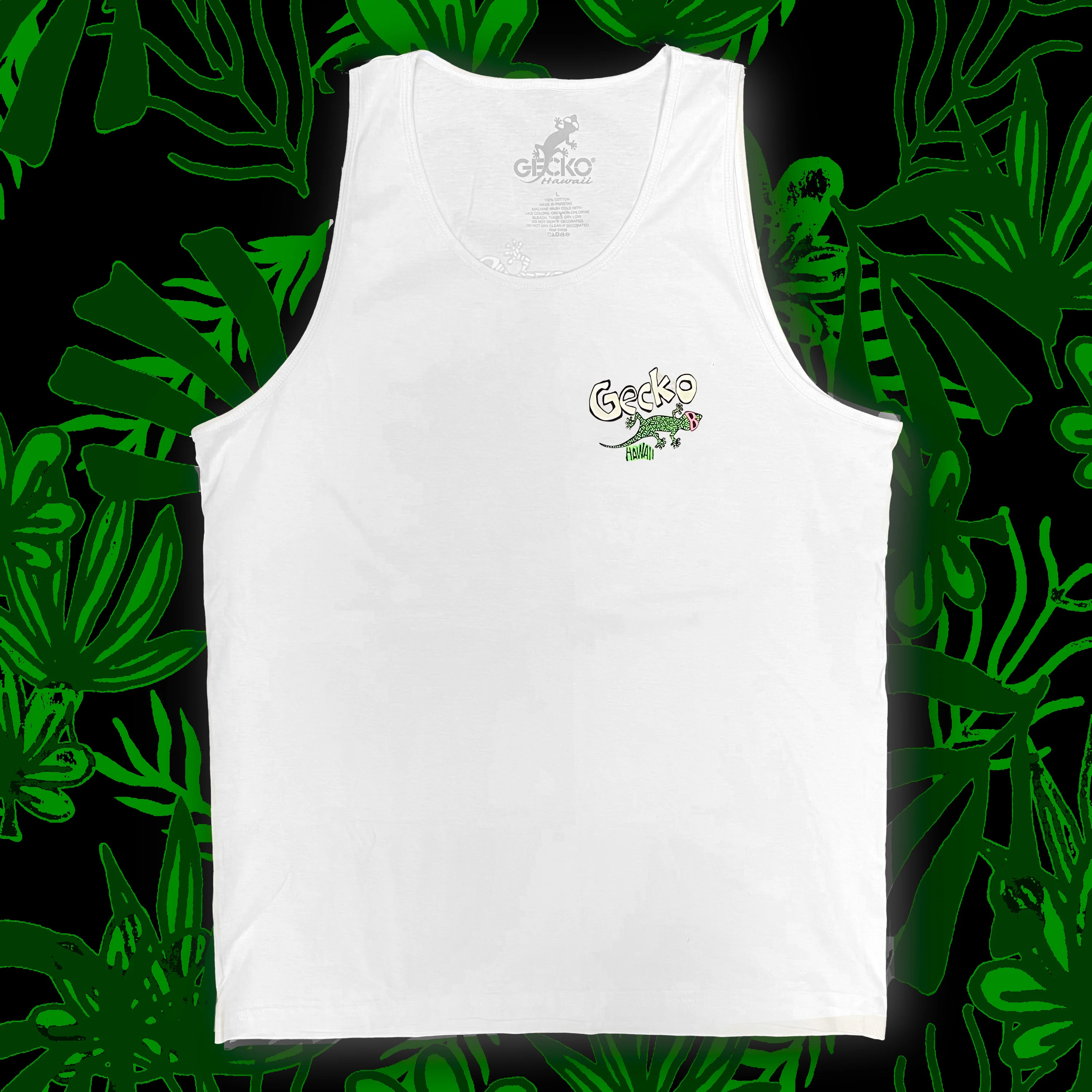 Gecko Hawaiian Islands 1989 - White Tank - Image 9