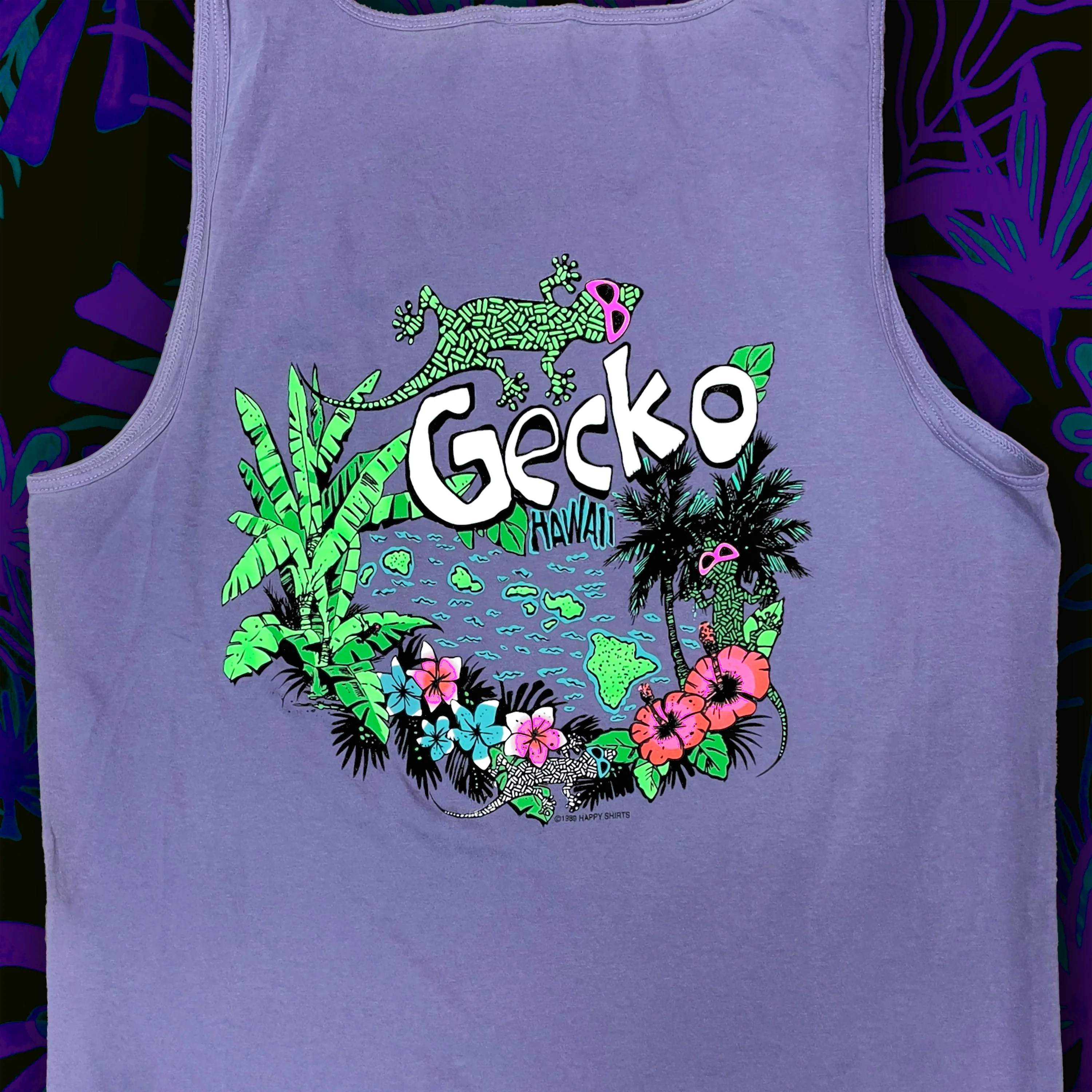 Gecko Hawaiian Islands 1989 - Powerphase Purple Pigment Tank - Image 5