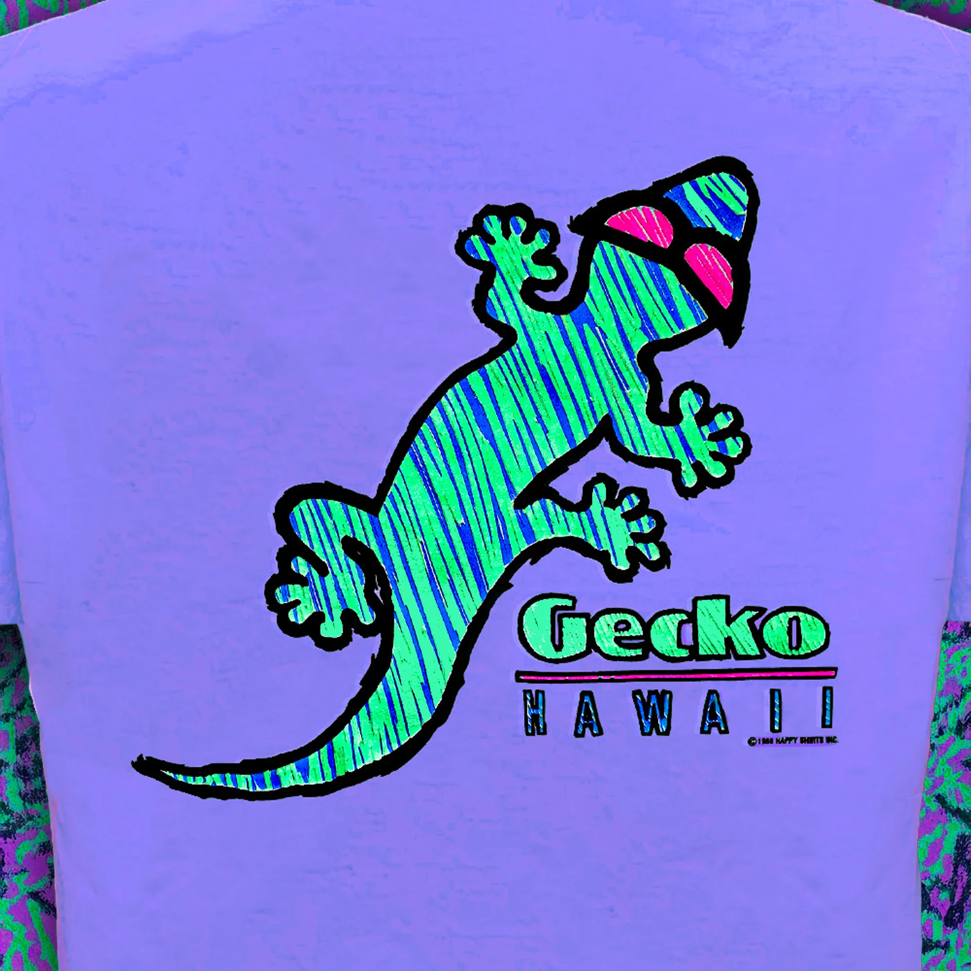 Gecko High Lighter - 1980's Punk Rock Purple - Image 5