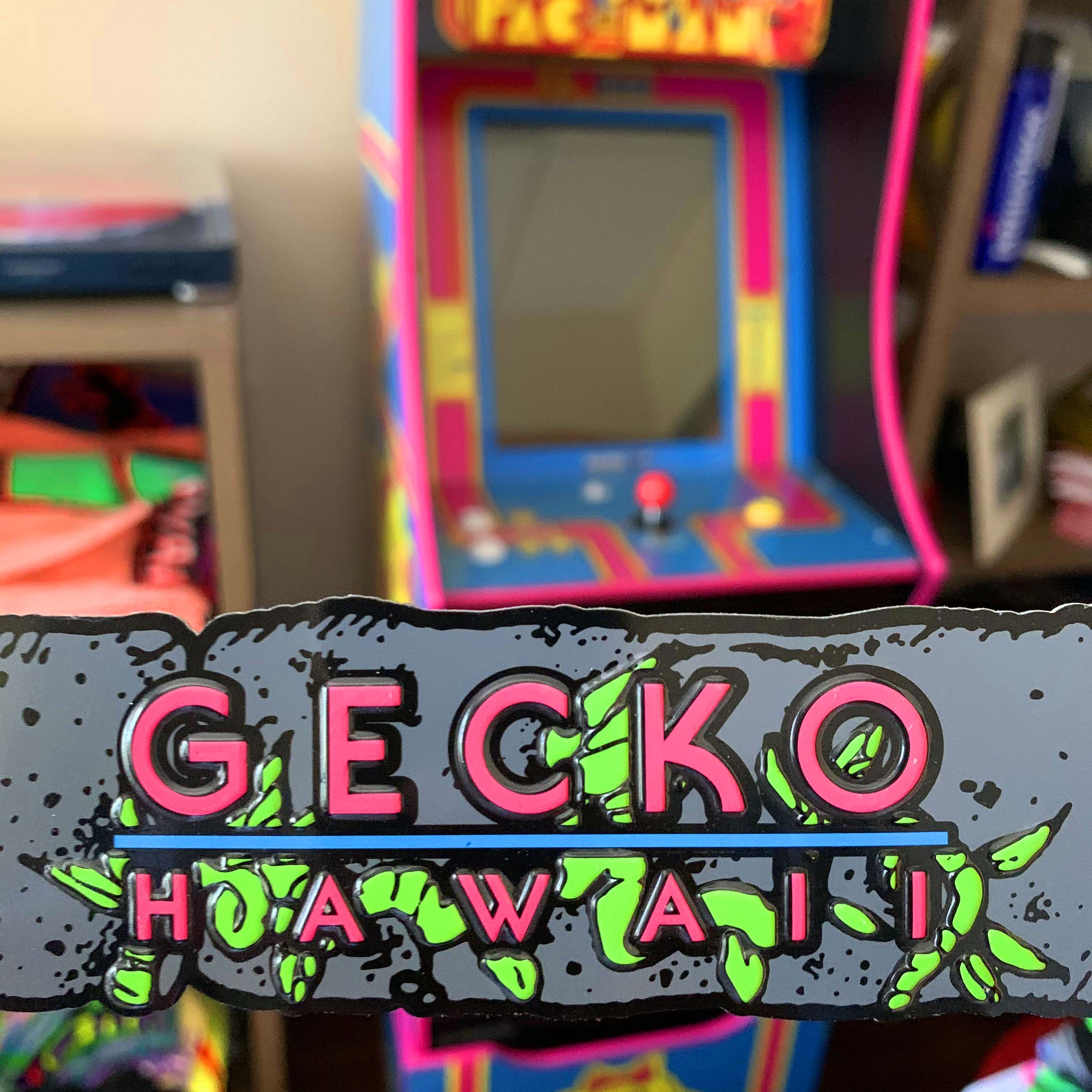 Gecko Hawaii Retro License Plate Cover - Image 5