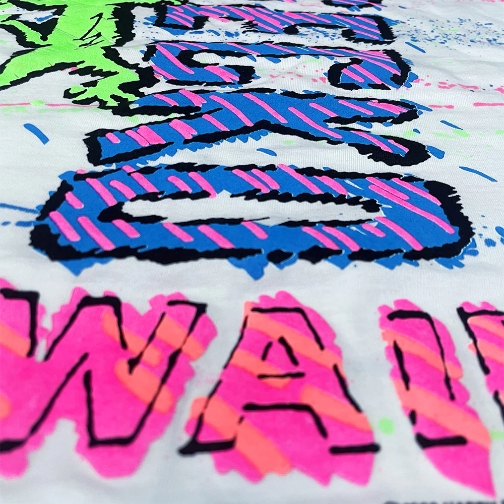 Gecko Mania - Experimental 1988 Hand Painted Splatter - Image 7