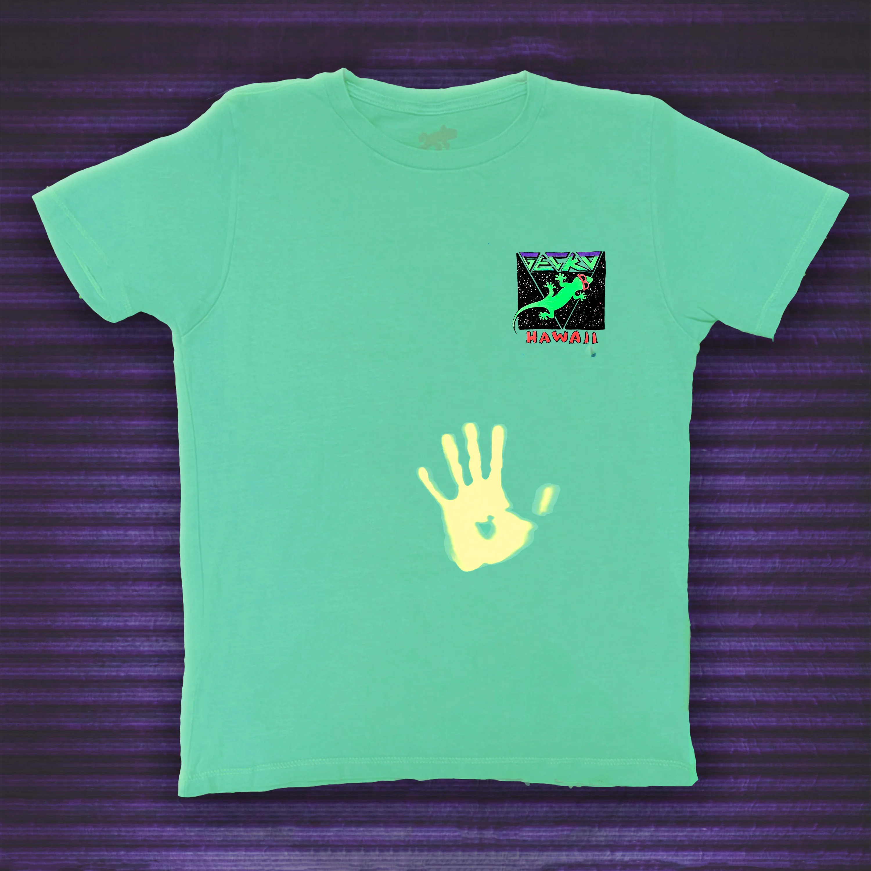 1988 New Wave Space Gecko - Green-to-Yellow HyperFlash - Image 2