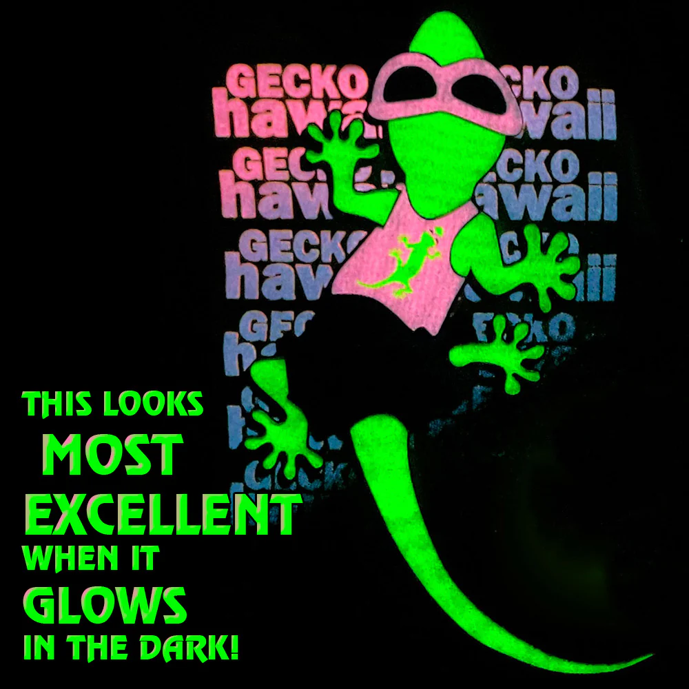 Gecko Bootleg Postcard '89 - Light Blue - Image 3