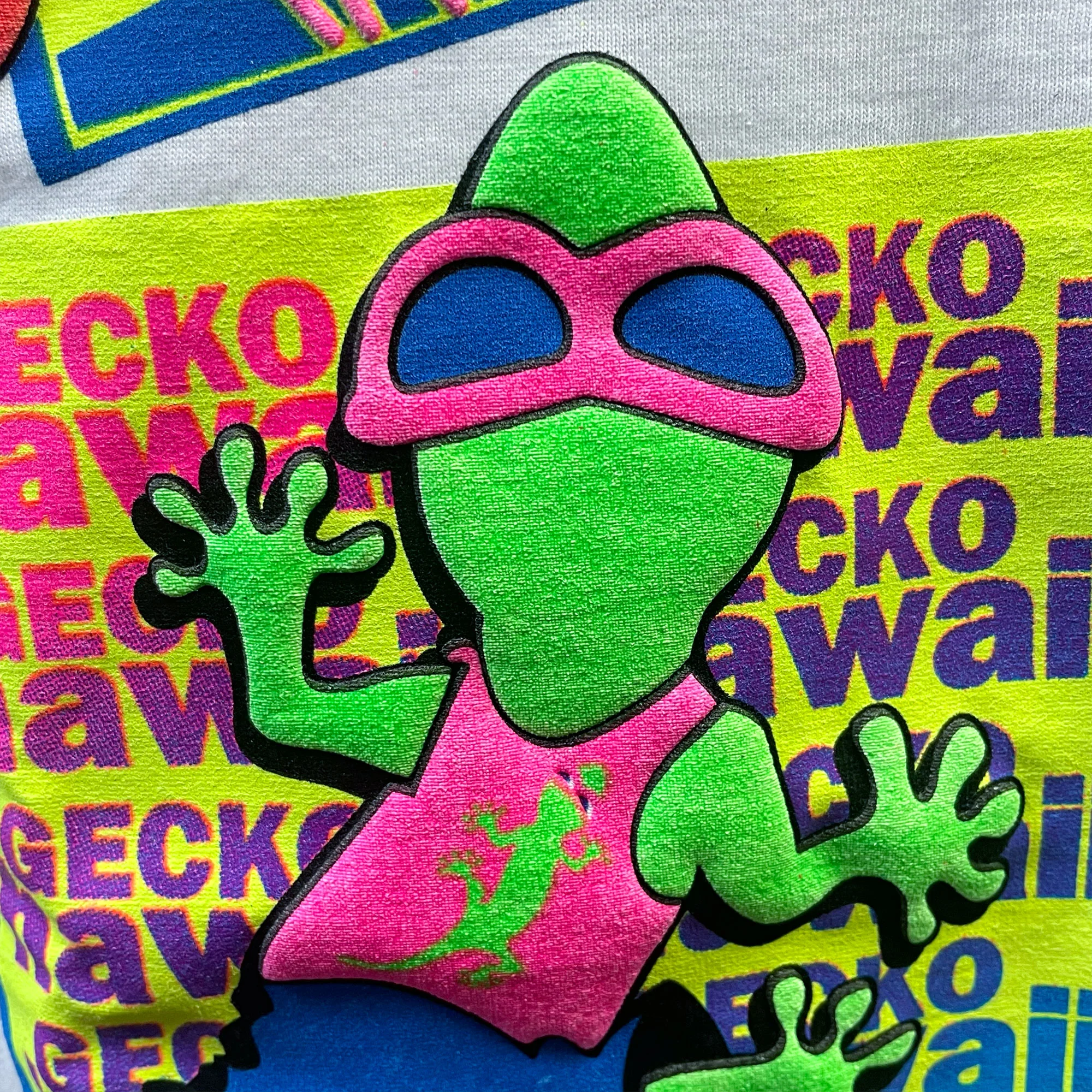 Gecko Bootleg Postcard '89 - Light Blue - Image 5