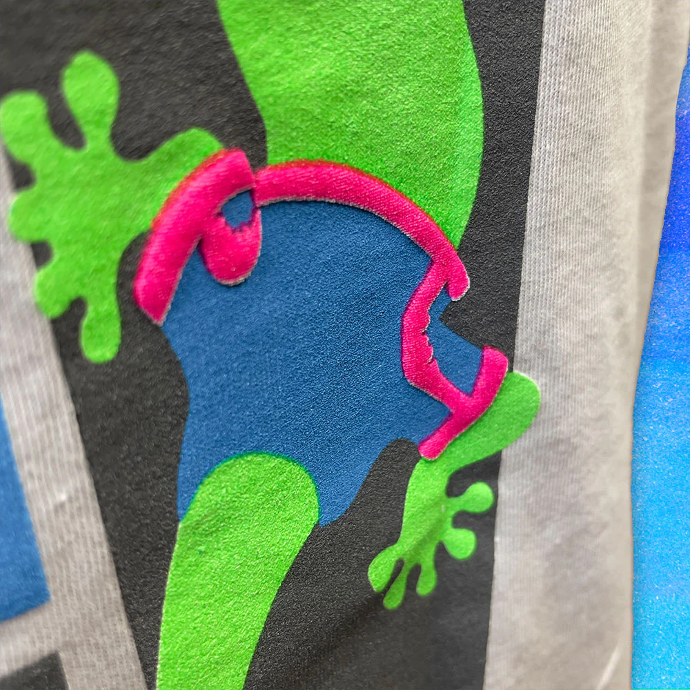 Gecko Surf Team '89 Classic White Beach Tee - Image 6