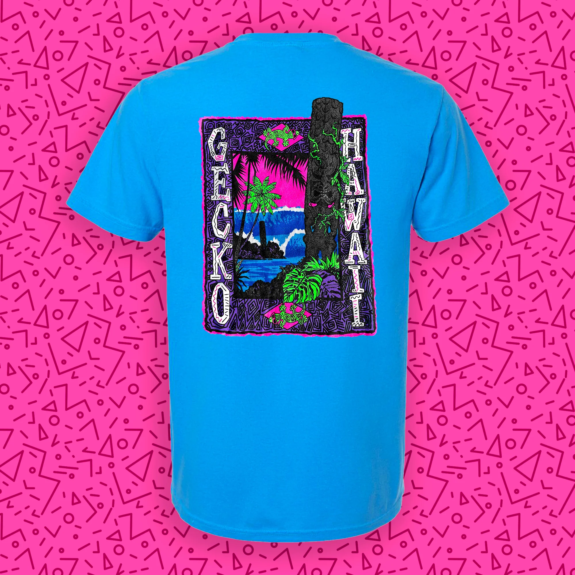 Gecko Tiki Time - Blue Taffy - Image 9