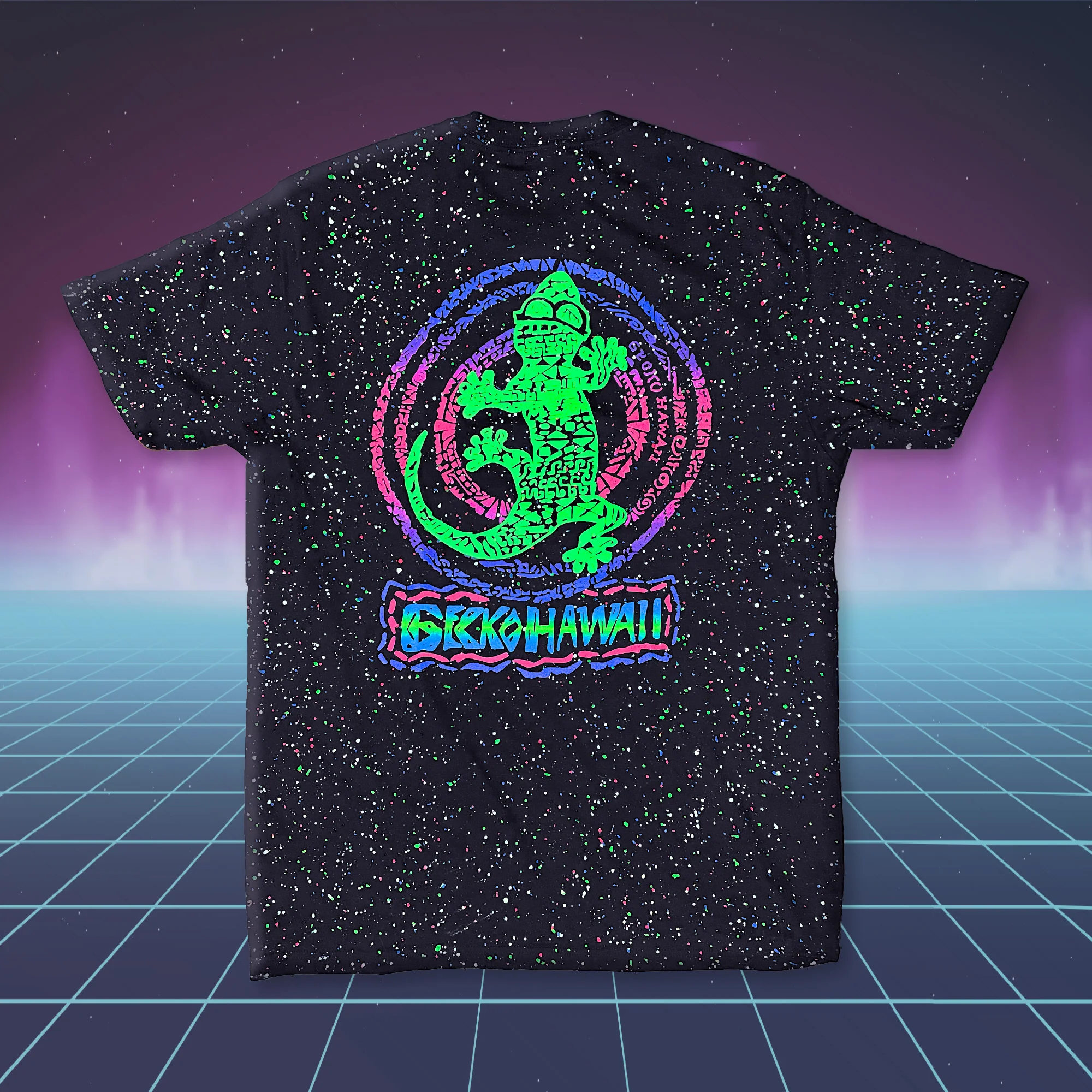 1990's Gecko Time Tunnel - Glow In The Dark Splatter - Image 5
