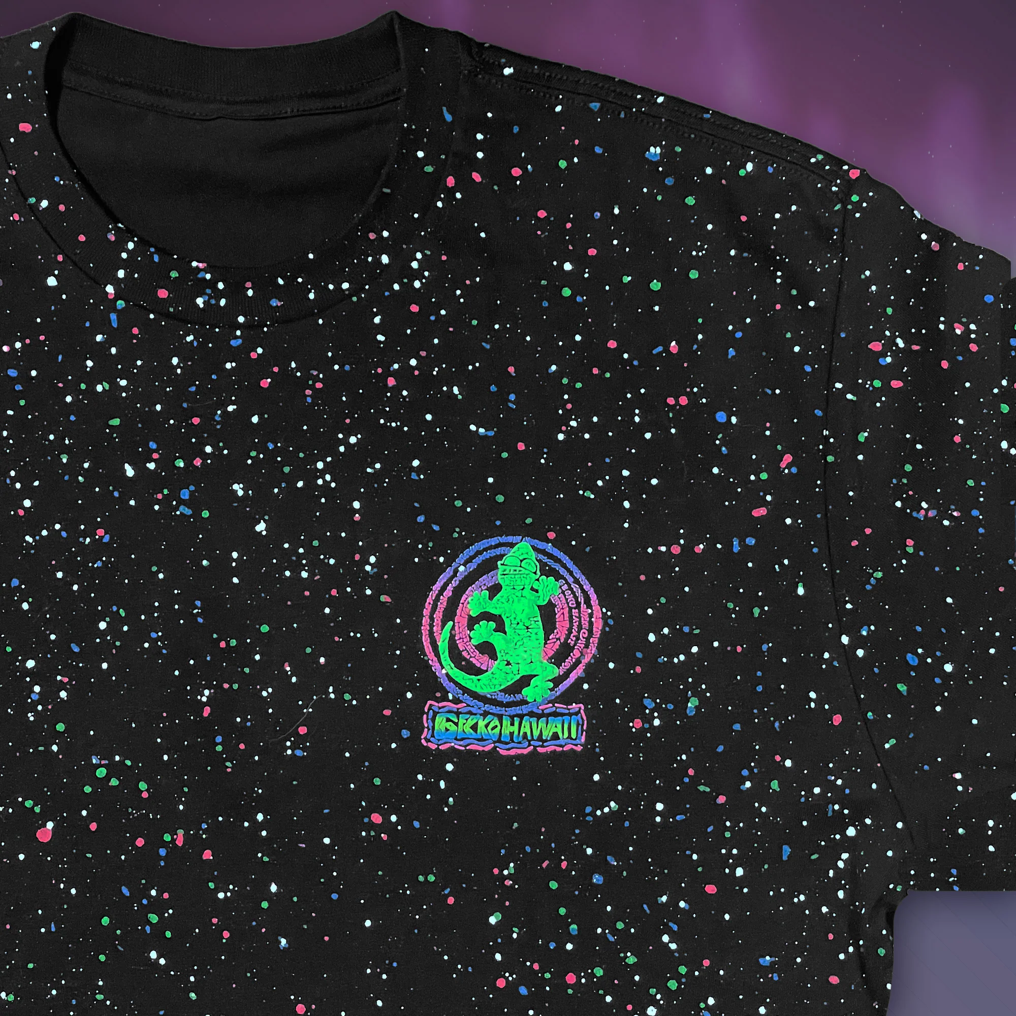 1990's Gecko Time Tunnel - Glow In The Dark Splatter - Image 7