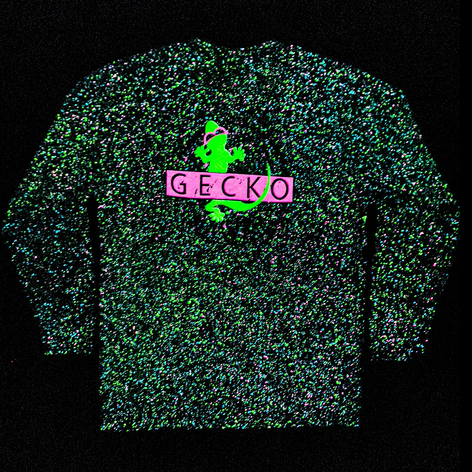 Gecko Vinyl Glow In The Dark Splatter Long Sleeve - Image 2