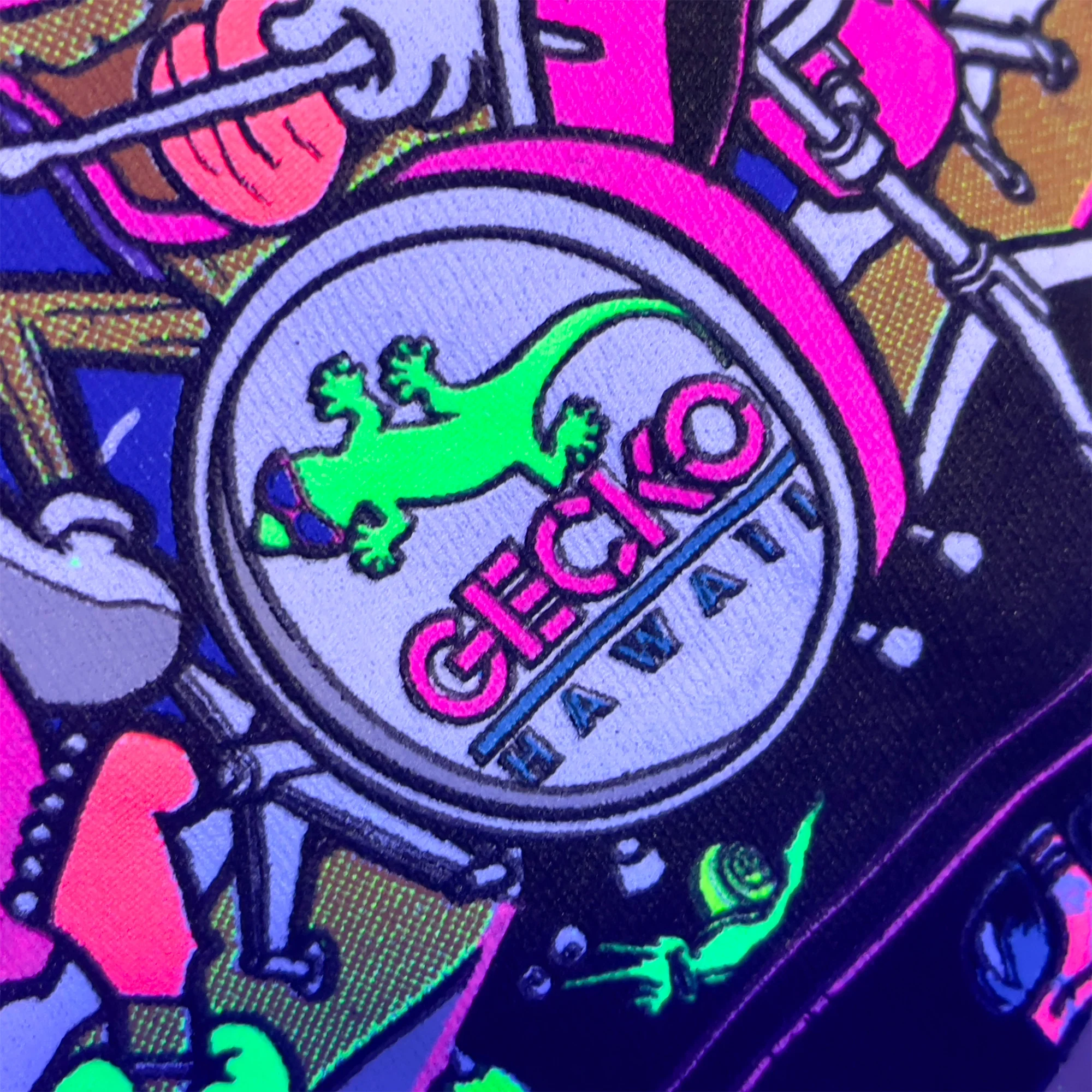 Lava Rock Legends Black Tee - Gecko X Nazar - Image 4