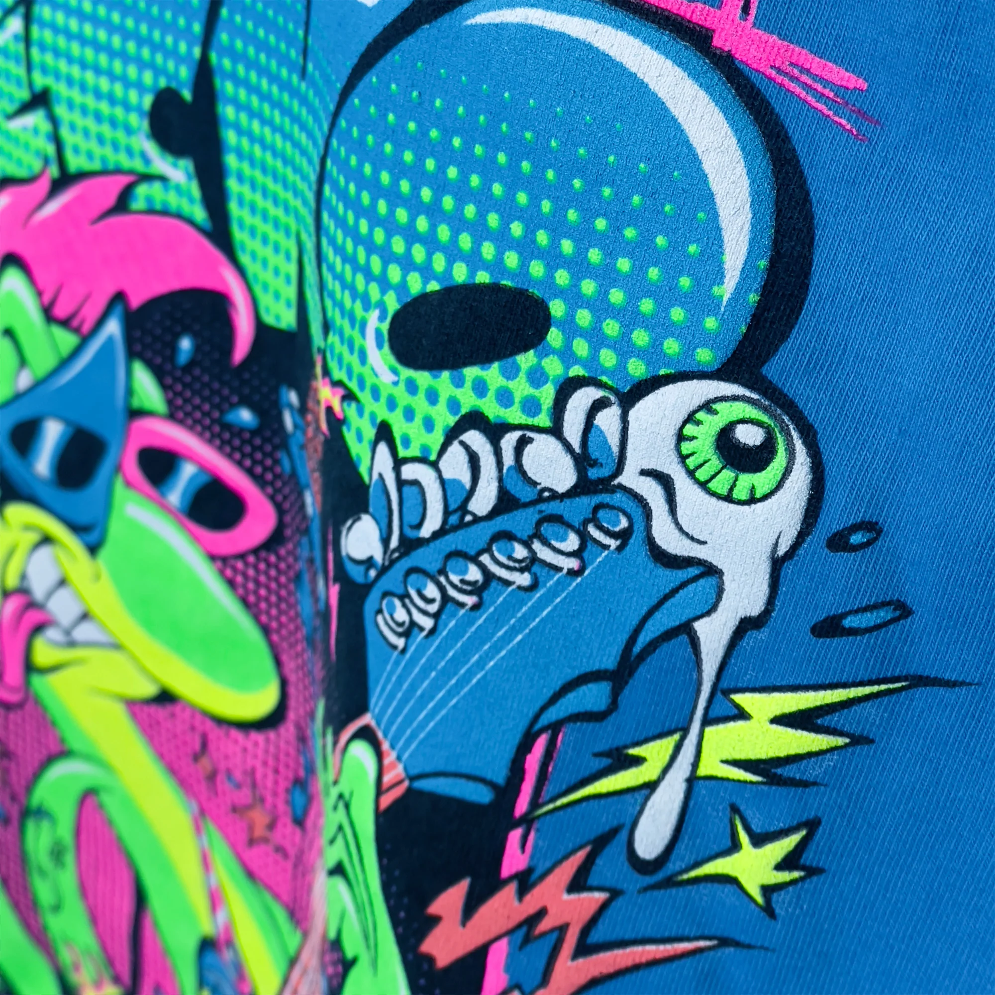 Gecko X Simko - All Rages - 1980's Neon Blue Razz - Image 3
