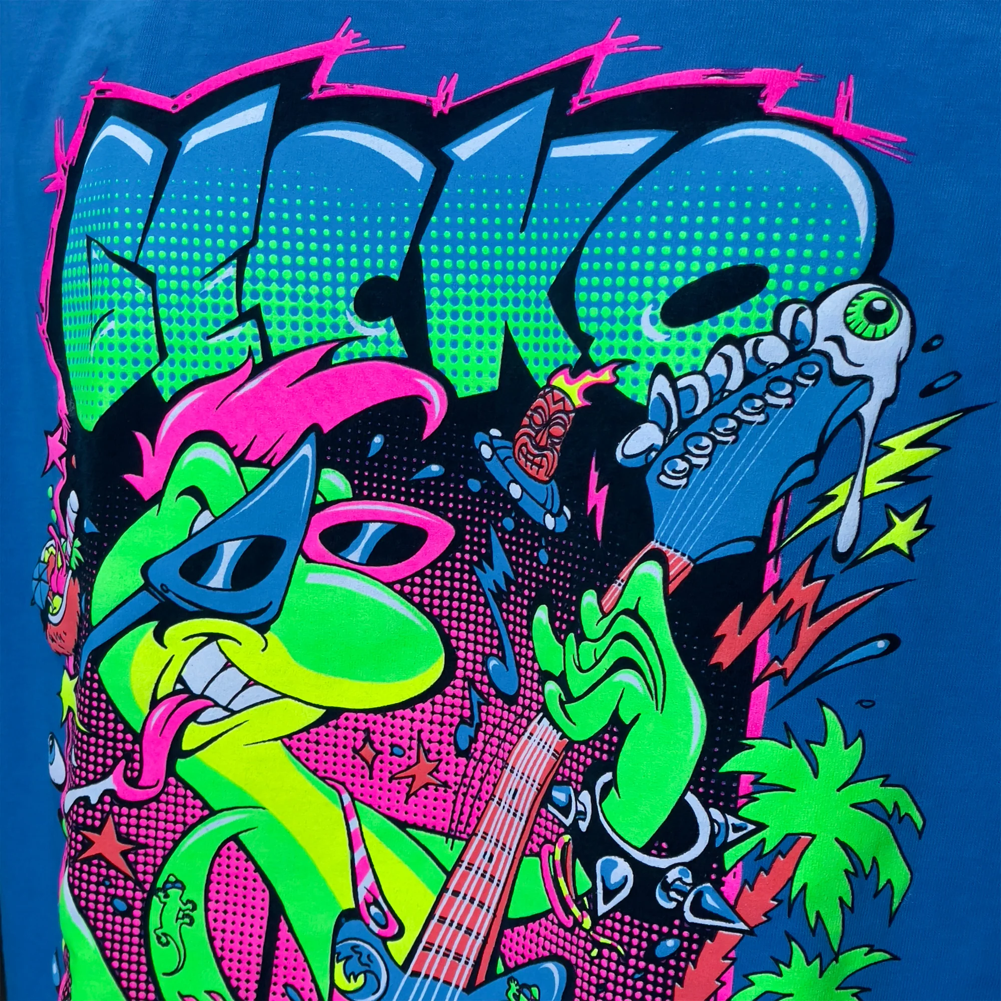 Gecko X Simko - All Rages - 1980's Neon Blue Razz - Image 7
