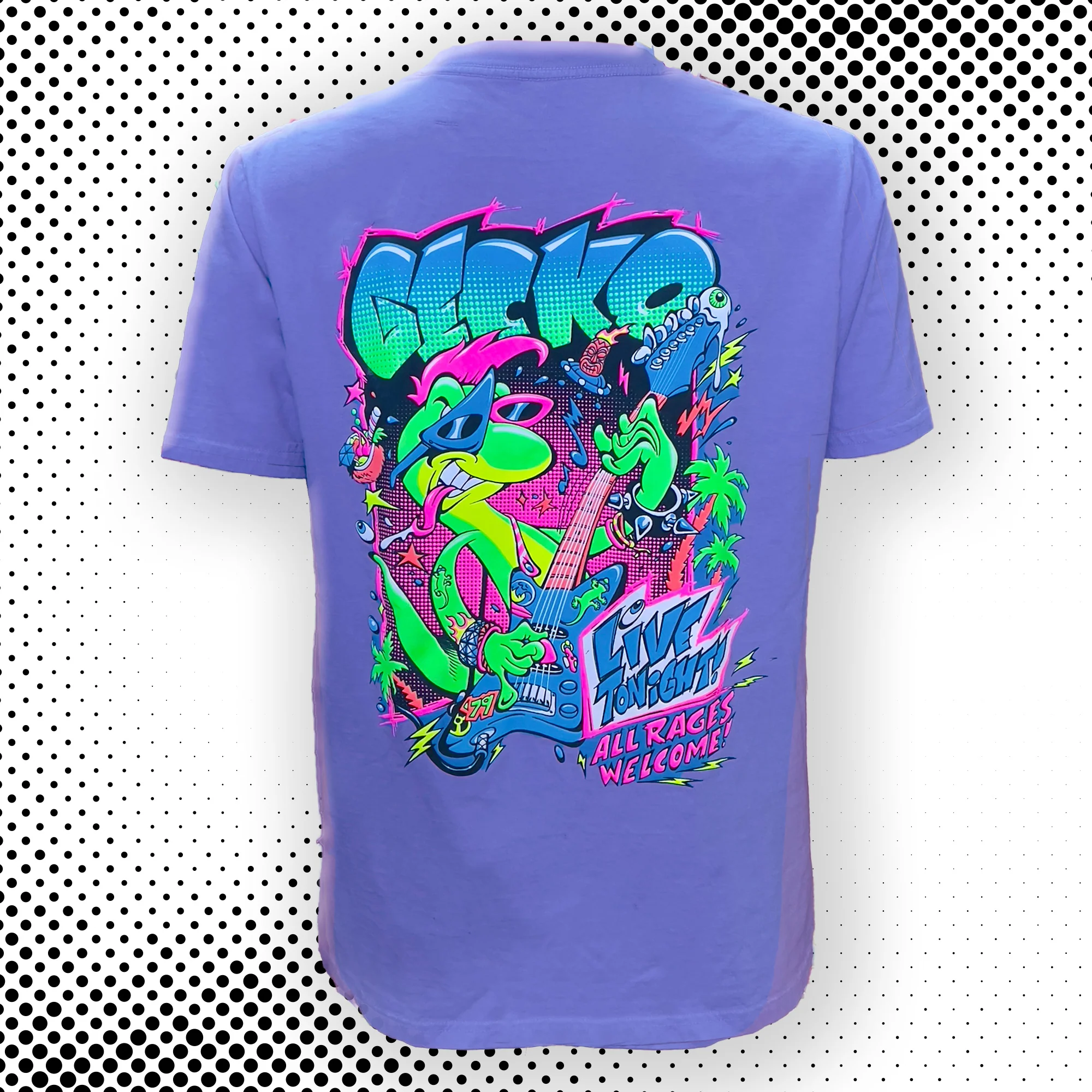 Gecko X Simko - All Rages - 1980's Punk Rock Purple