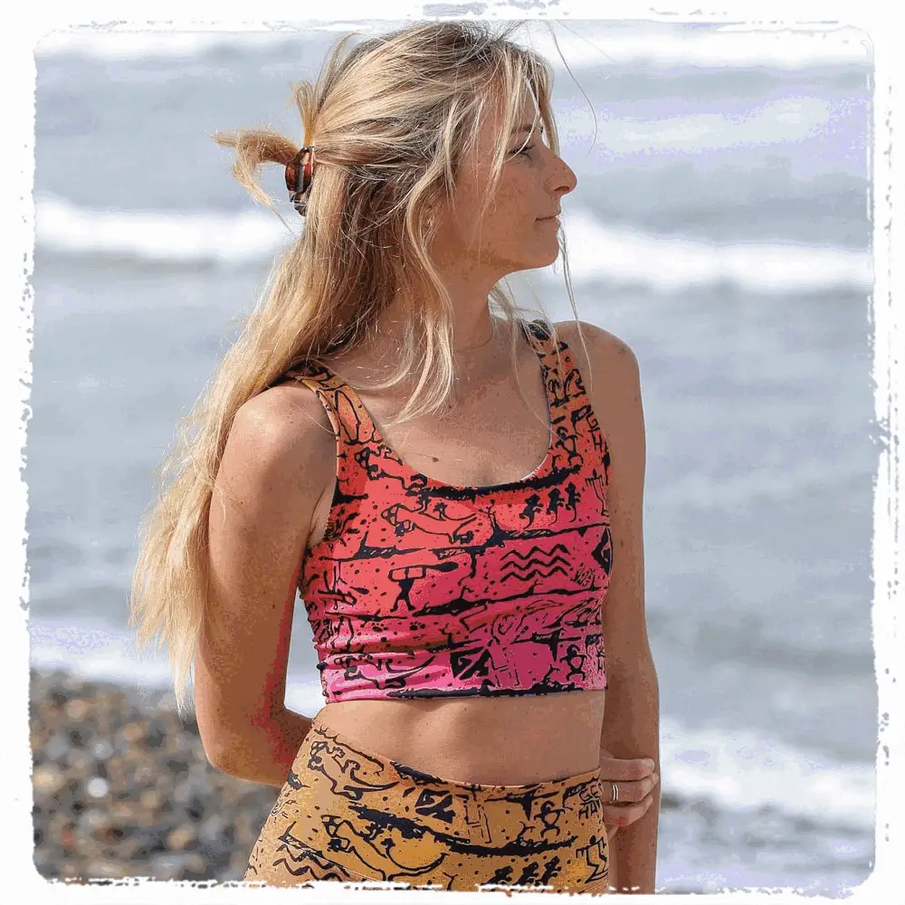 Gecko X WERKSHOP SURF+SUNSET Reversible Top - Image 2