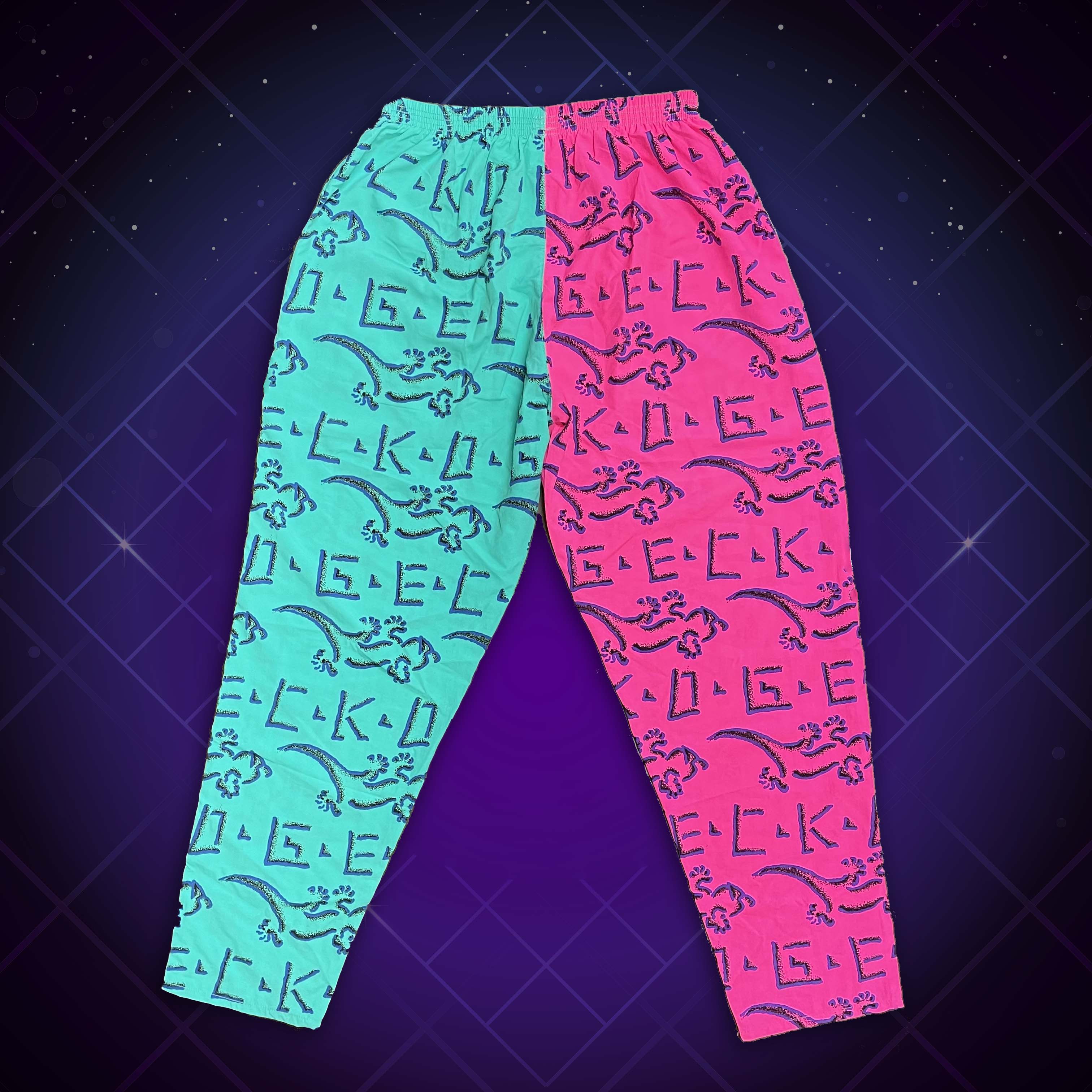 Gecko's 1990s Color Block Beach Pants - Image 4