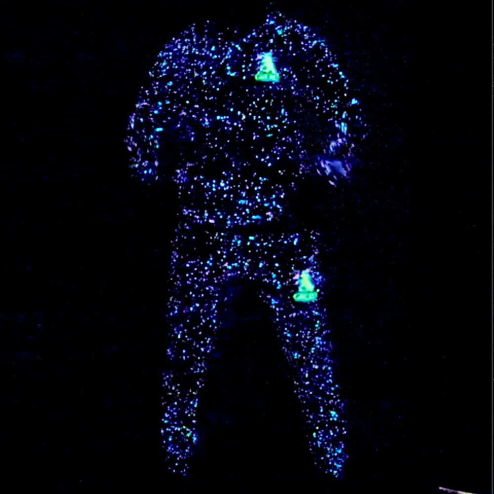 Glow-In-The-Dark SPLATTER Space Gecko Joggers - Image 4