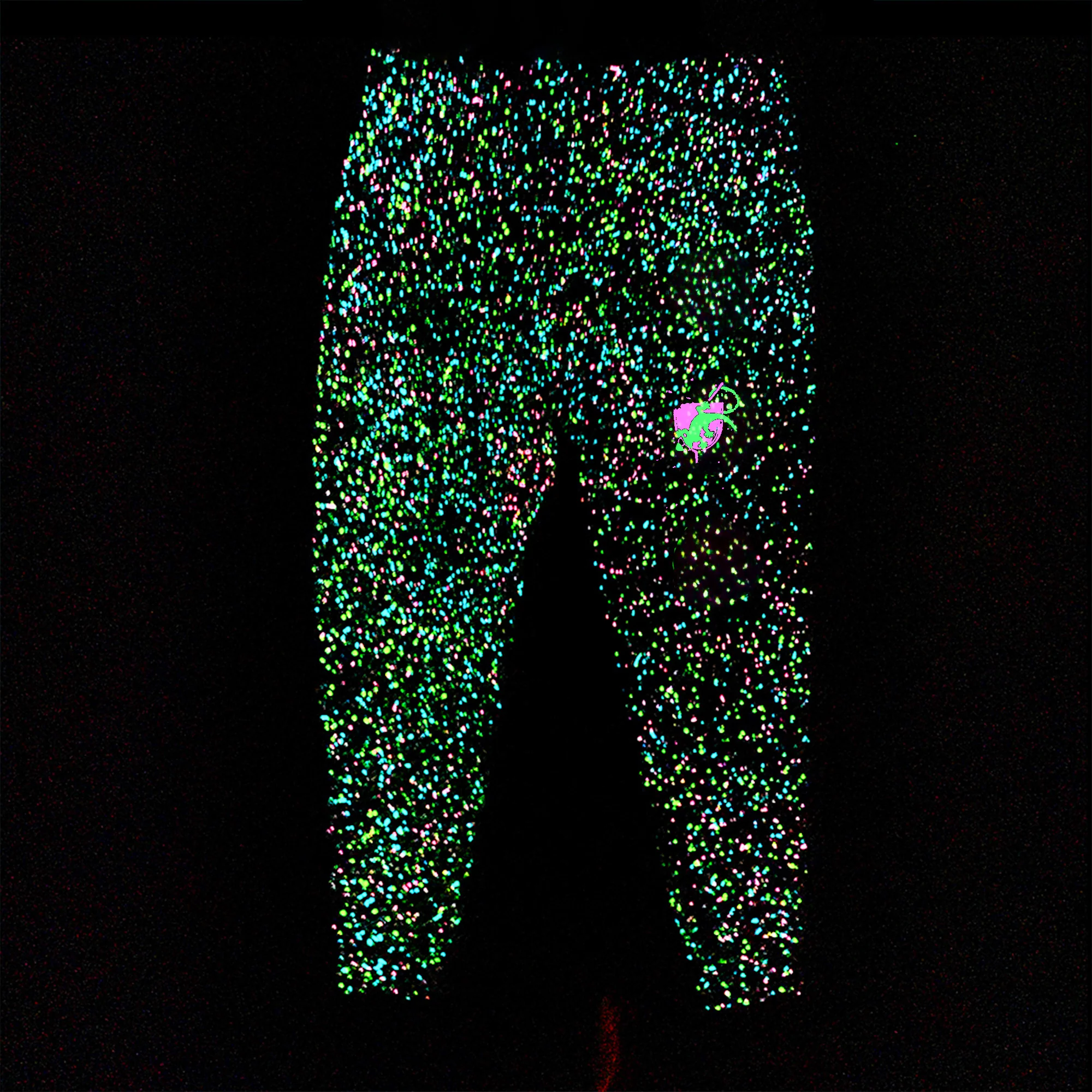 Glow-In-The-Dark SPLATTER Cocktail Club Joggers - Image 2